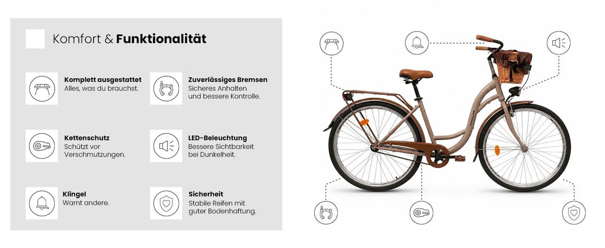 Damenfahrrad