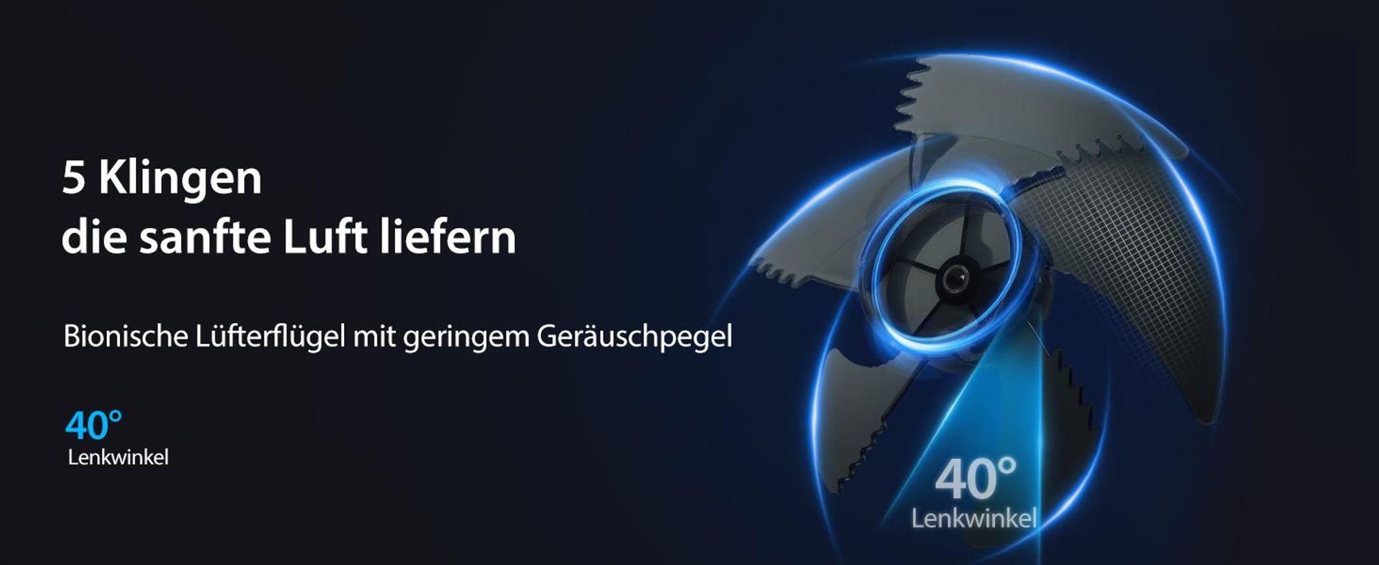 Aigostar 23dB Leiser Standventilator, 135° Oszillierend, Fernbedienung, 9 Stufen, 9H Timer, Aroma+Filter, Höhenverstellbar, Weiß