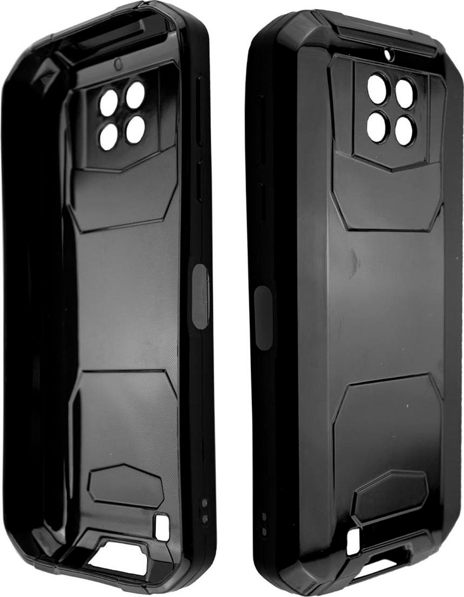 caseroxx Schutz-Hülle TPU-Hülle kompatibel mit Oukitel WP6, Gummi Handy Tasche schwarz Bild 1