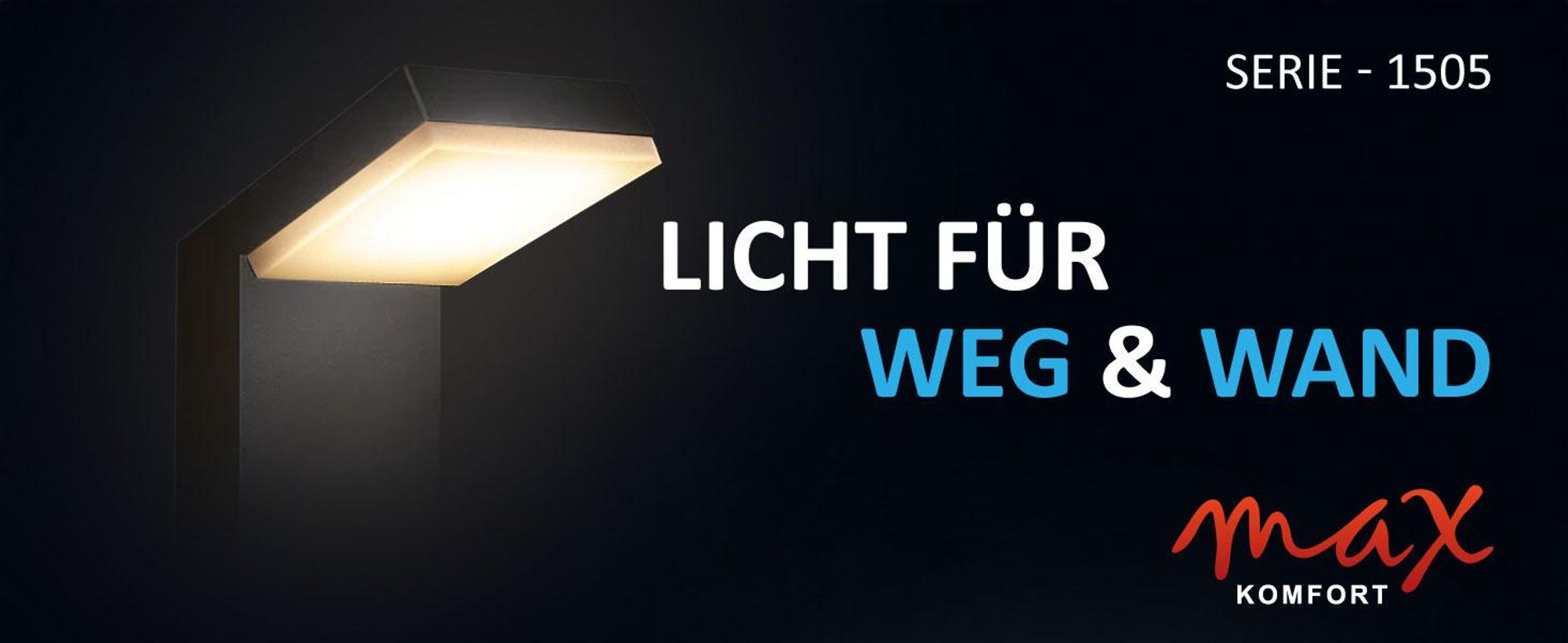 LED Außenstandleuchte 1505A1-800: Mit Bewegungsmelder, Stilvoll, Schwarz, Warmweißes Licht