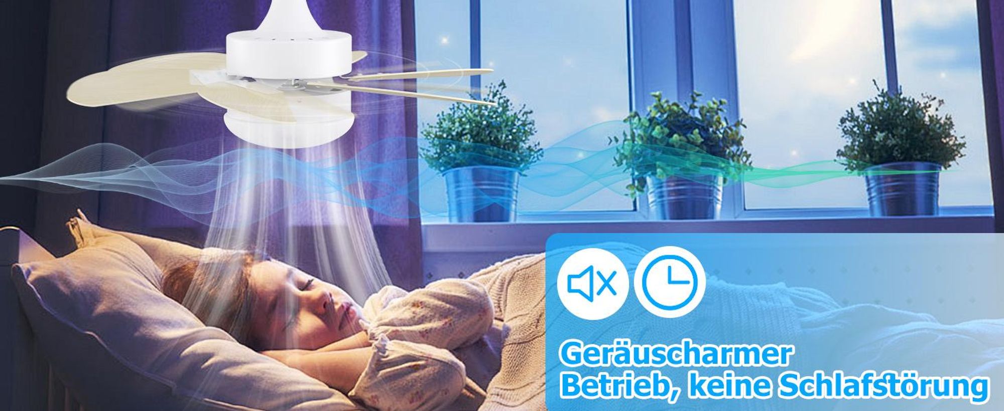ZMH Stropný ventilátor so svetlom a diaľkovým ovládaním Tichý - stropné svietidlo 6 lopatiek Ø75 cm Ventilátor Časovanie Stropné svetlo Jedno svetlo Ventil