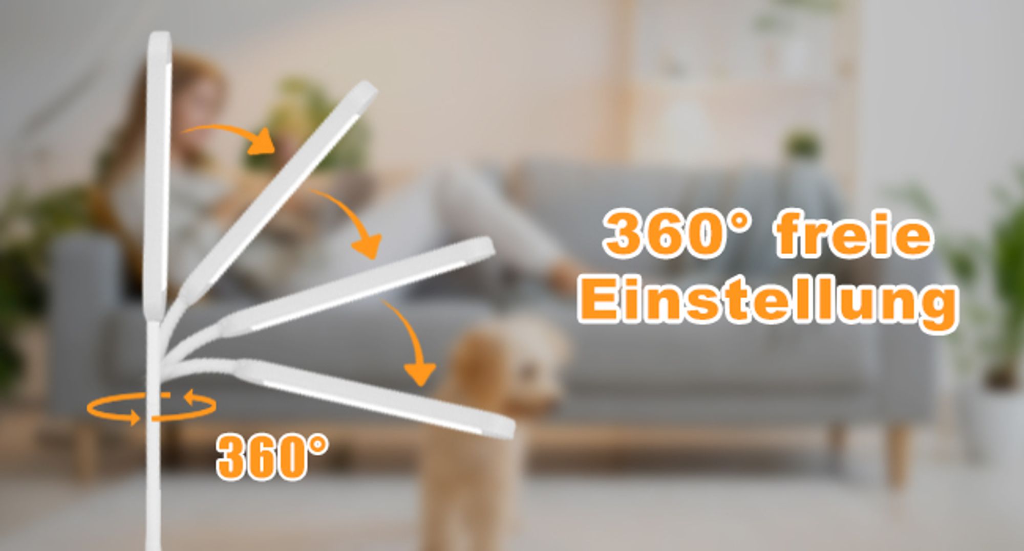 ZMH Stehlampe Wohnzimmer Dimmbar Standleuchte LED Stehleuchte 11W Weiß 3000K-6000K Leselampe 360° Drehbar Touch Control Timer Bodenlampe mit Fernbedienung für Büro Schlafzimmer