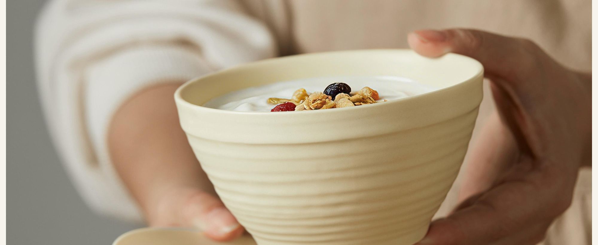 Schale set 6er Ø11,8cm Keramik Müslischale Frühstücksschale Suppenschalen Schalen für 6 Personen Matt-Glasur Bowl Mikrowellen- und Spülmaschinengest