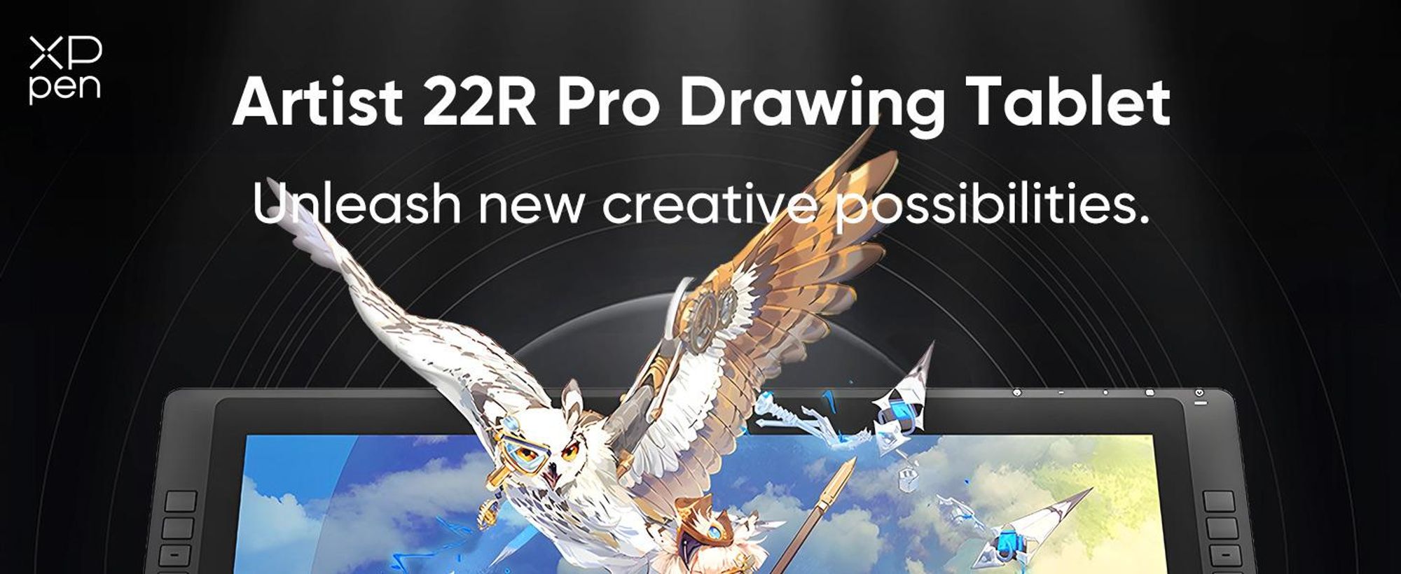 XPPen Artist 22R PRO, Kabelgebunden, 5080 lpi, 476,064 x 267,786 mm, USB, 1 cm, 54,6 cm (21.5")