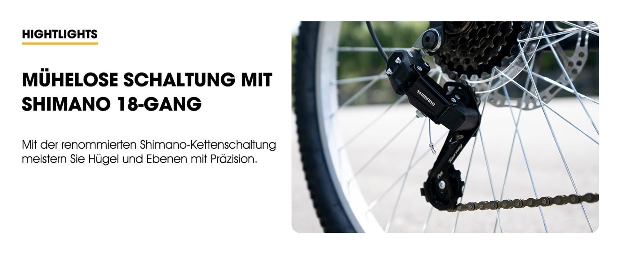 Hiland 27,5 Zoll Mountainbike, 18 Gang Herren und Damen MTB mit Doppelte Scheibenbremsen, Federgabel, Fender, MTB für Männer und Frauen