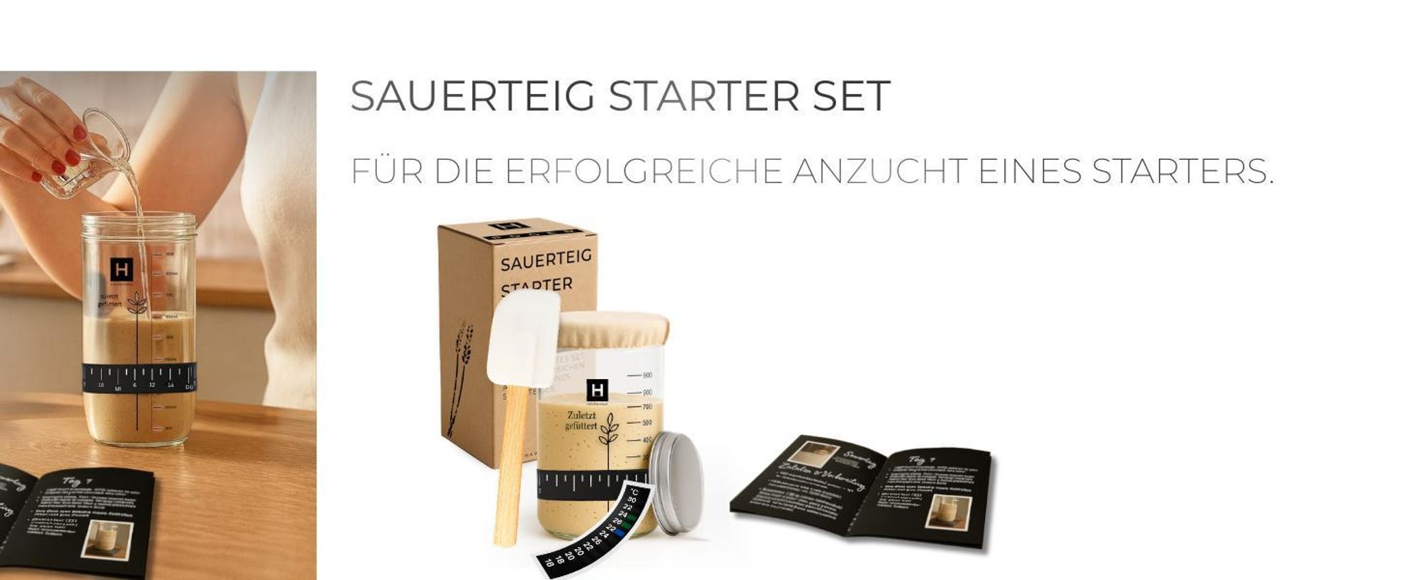 HAVENHAUS Silikon Backmatte 2er Set BRØT | 2x Silikon Brotschlinge oval & rund für Dutch Oven | Backmatte Brot, 7mm Materialstärke, LFGB