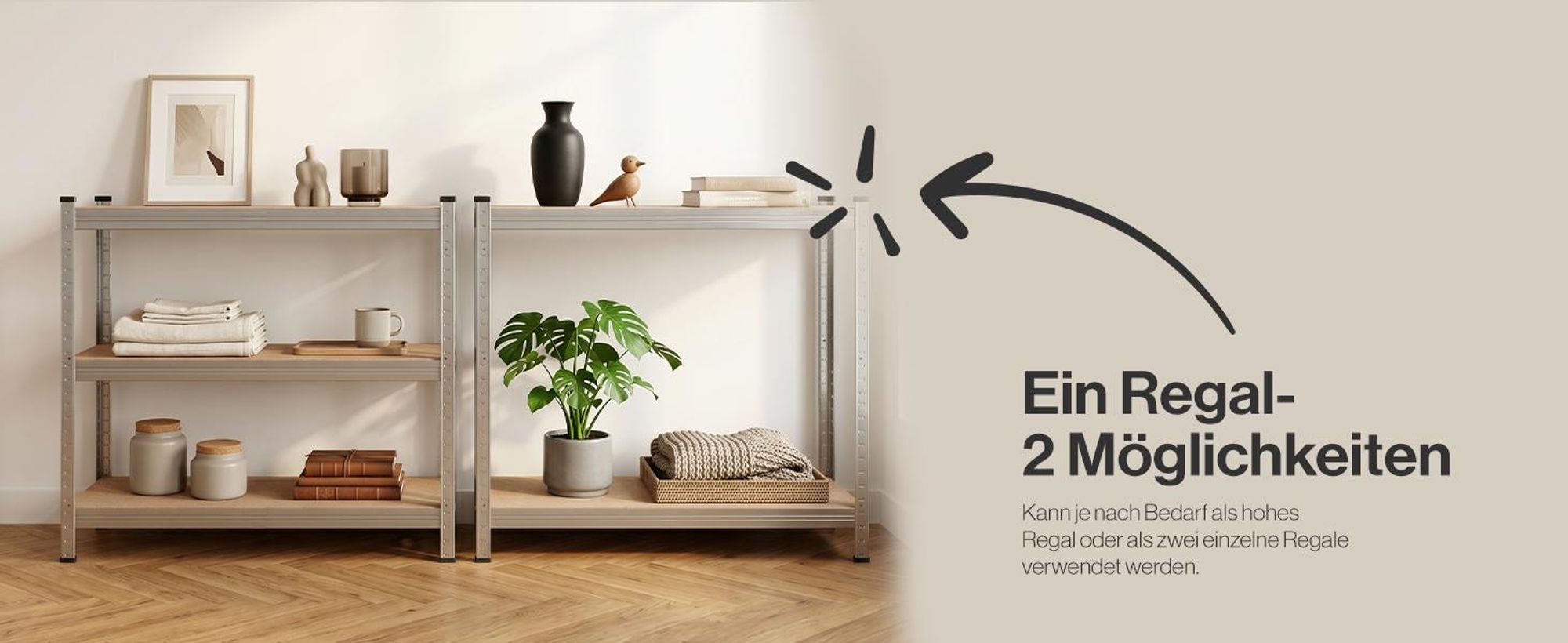 Schwerlastregal C112 1500x750x300 mm (500kg)