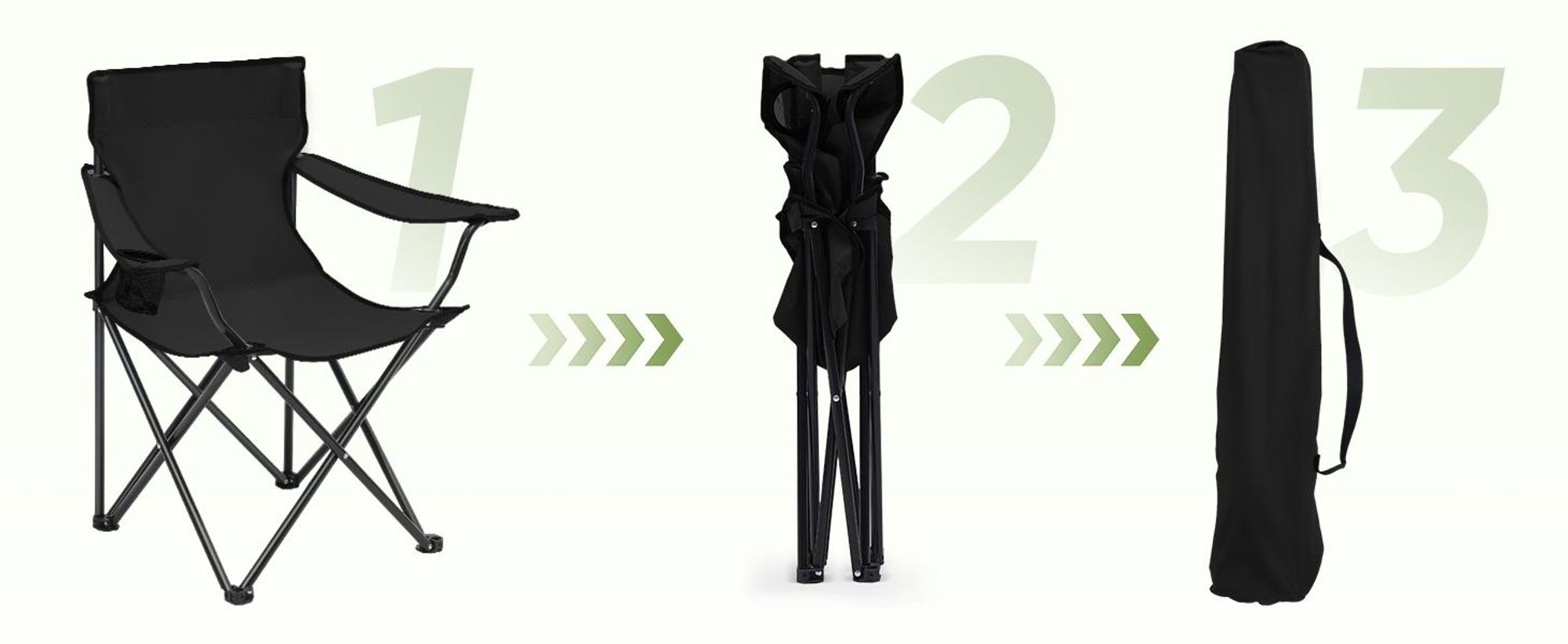 SUNULA 2er Set Campingstuhl Faltbar bis 100 kg, Faltstuhl Klappstuhl mit Getränkehalter und Tasche, Rosa