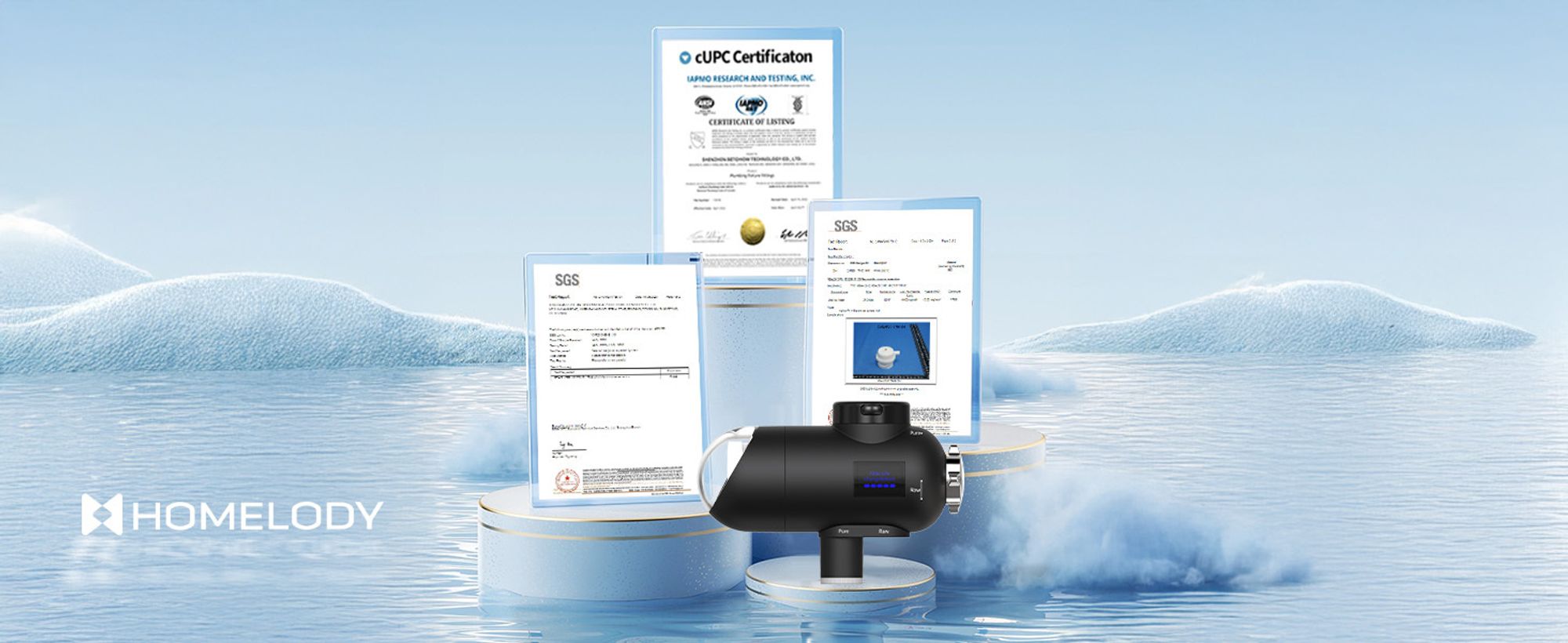 Homelody Wasserfilter für Wasserhahn 2 Pack Wasserfilter,Geruchsfreies Trinkwasser, Entfernt Chlor, Schwermetalle Geschmack,Hygienisches Trinkwasser