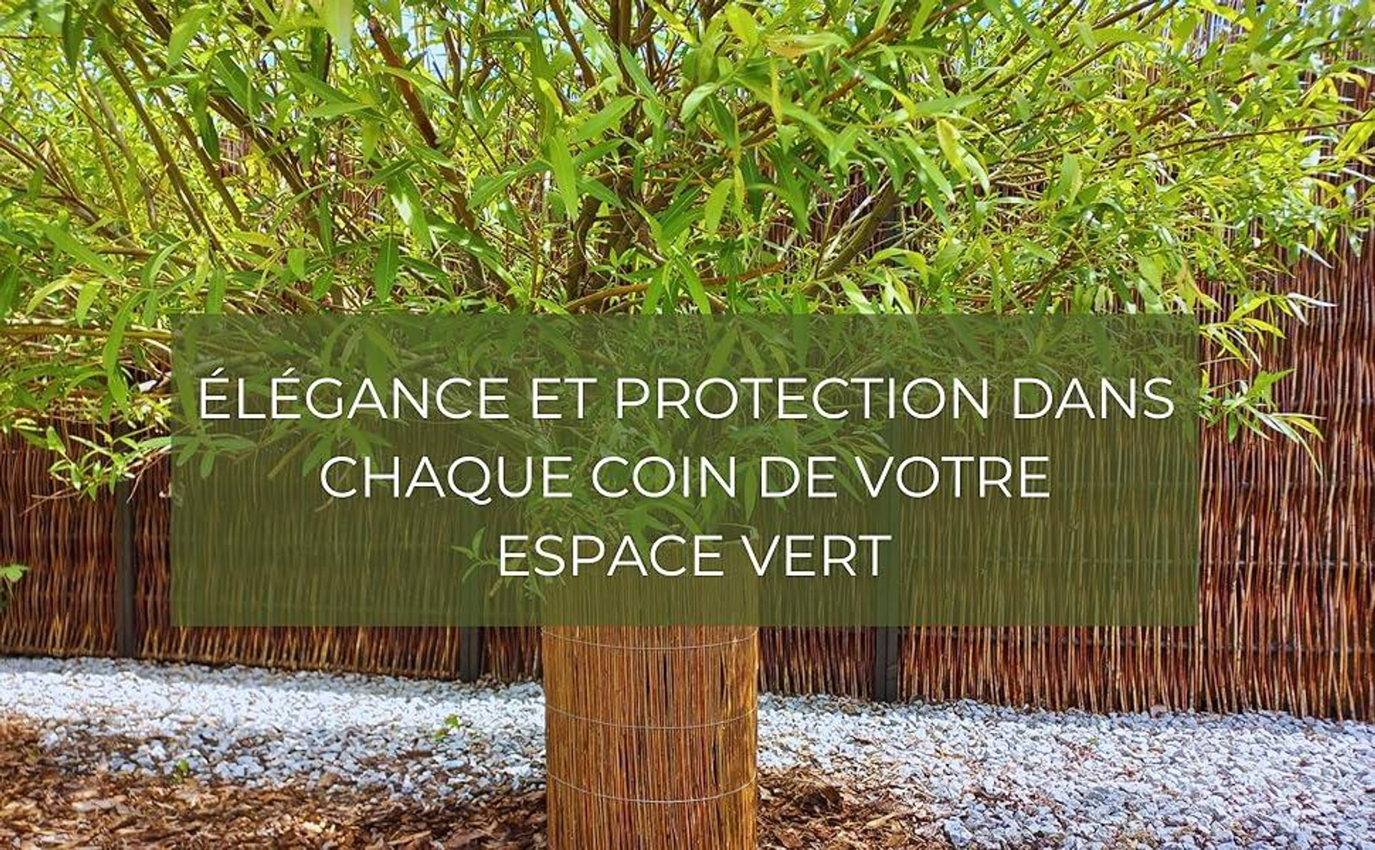 Canisse Osier 160 x 500 cm Clôture de Saule -Canisse Brise Vue Balcon et Patio - Cloture Jardin Exterieur - Protection contre le vent & le soleil