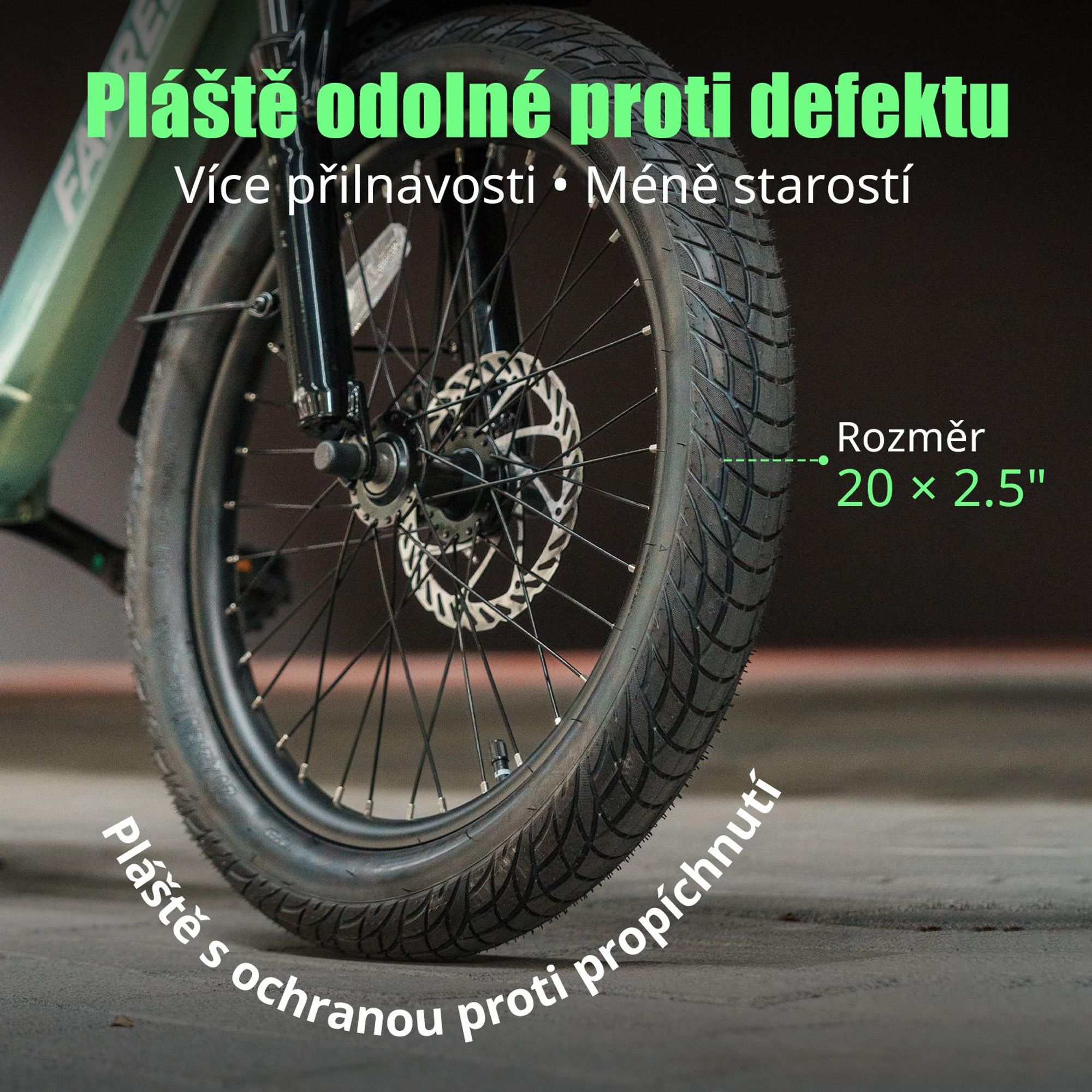 Fafrees F20 Flex Elektrický Bicykel - 250w Motor, 36v 20ah BatéRia, Dojazd 75-100 km, Mechanické KotúčOvé Brzdy - Gunmetal
