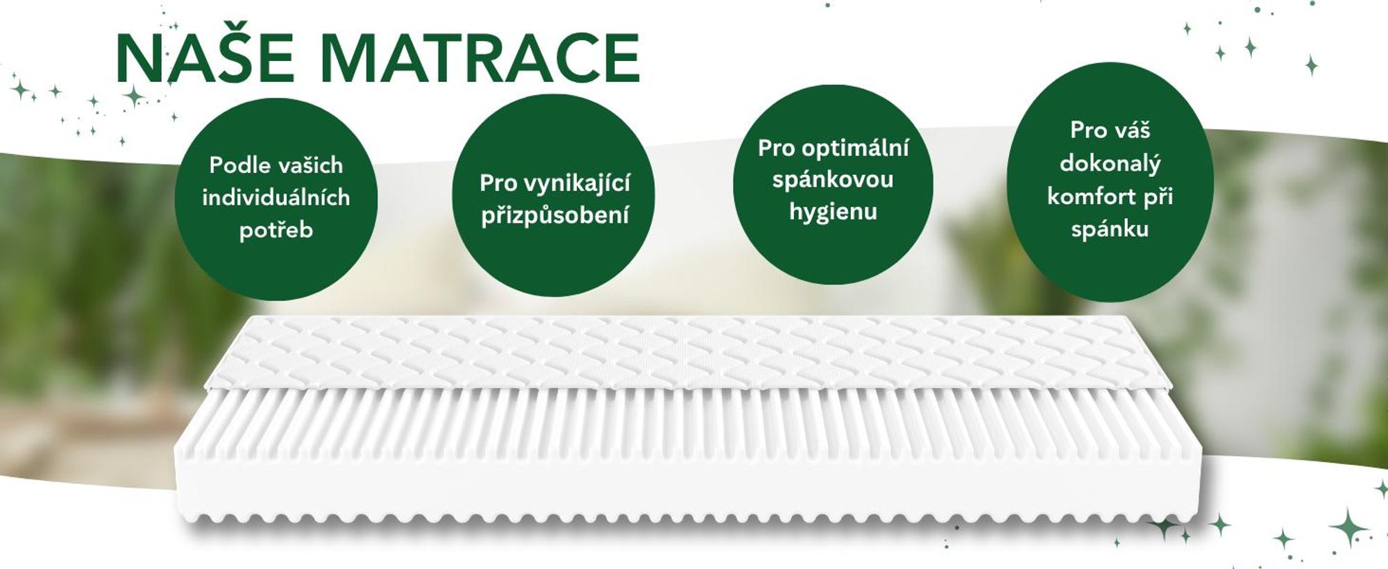 Taštičková matrace 180x200 cm | 17 cm | tvrdost H2/H3 | 7 zón | Dreamstar Ergo Flex TFK Duo