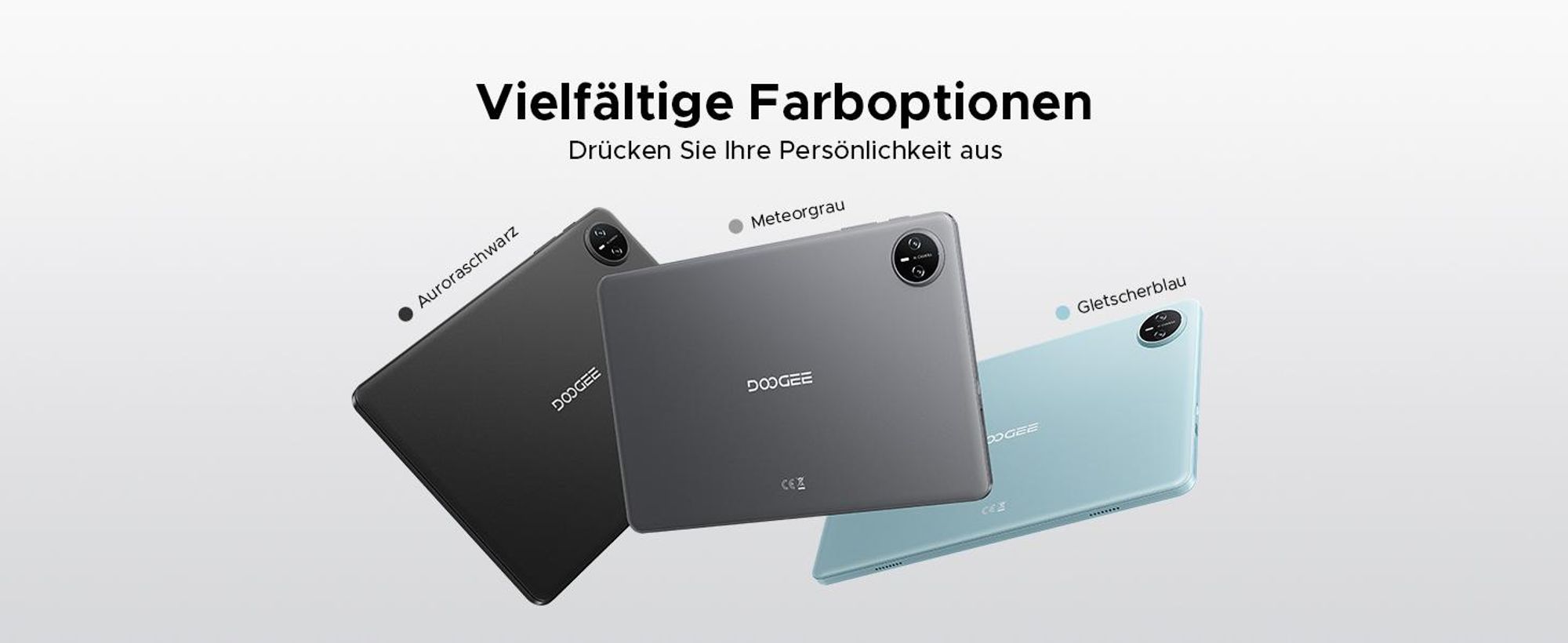 DOOGEE TAB A9 - Tablet,Android 16, 10,1 Zoll, 12(3+9)GB RAM+64GB(bis 2TB erweiterbar), WiFi 5,Doppellautsprecher