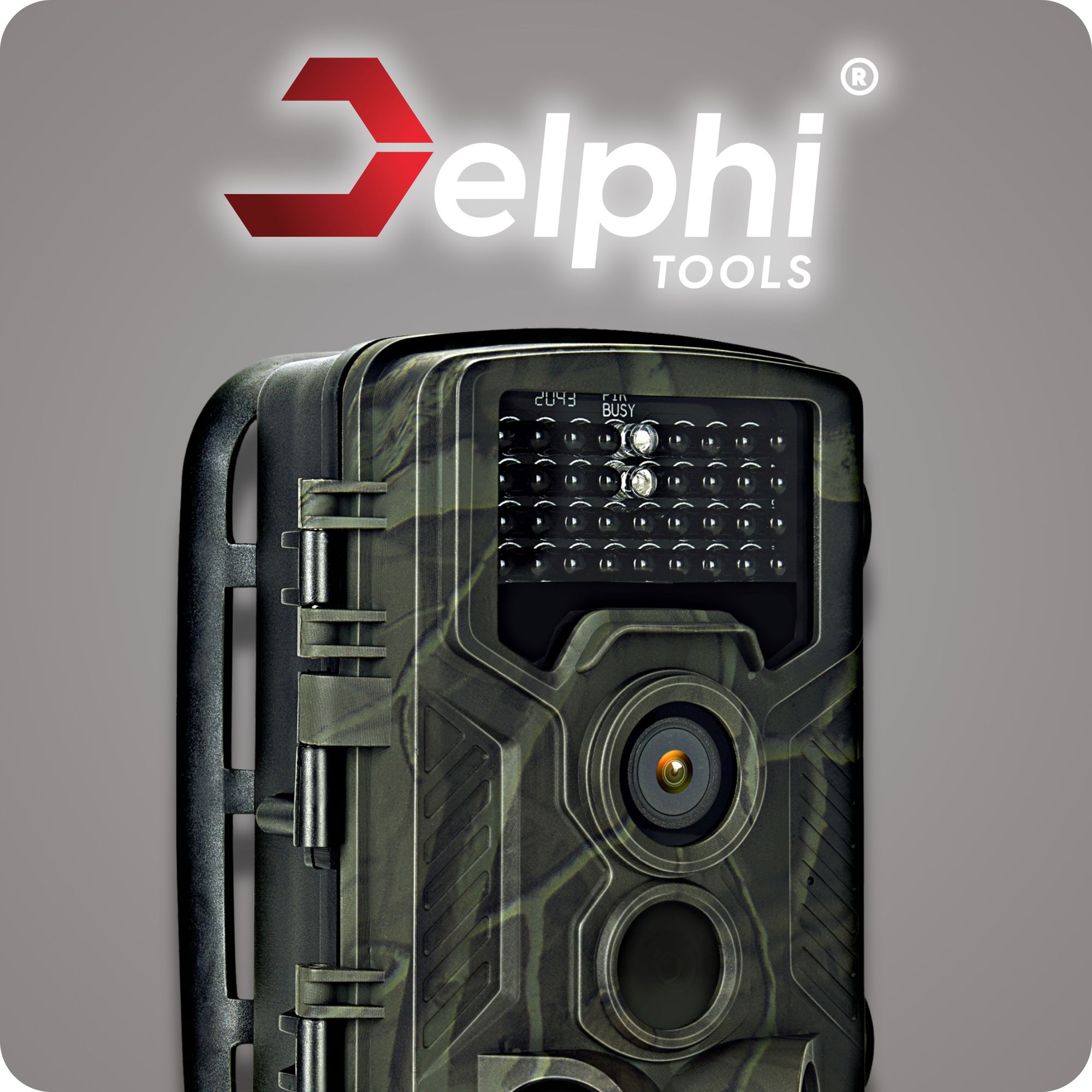 DELPHI 24MP 1080P, IP65, 2,0" dohledové kamery aktivované pohybem