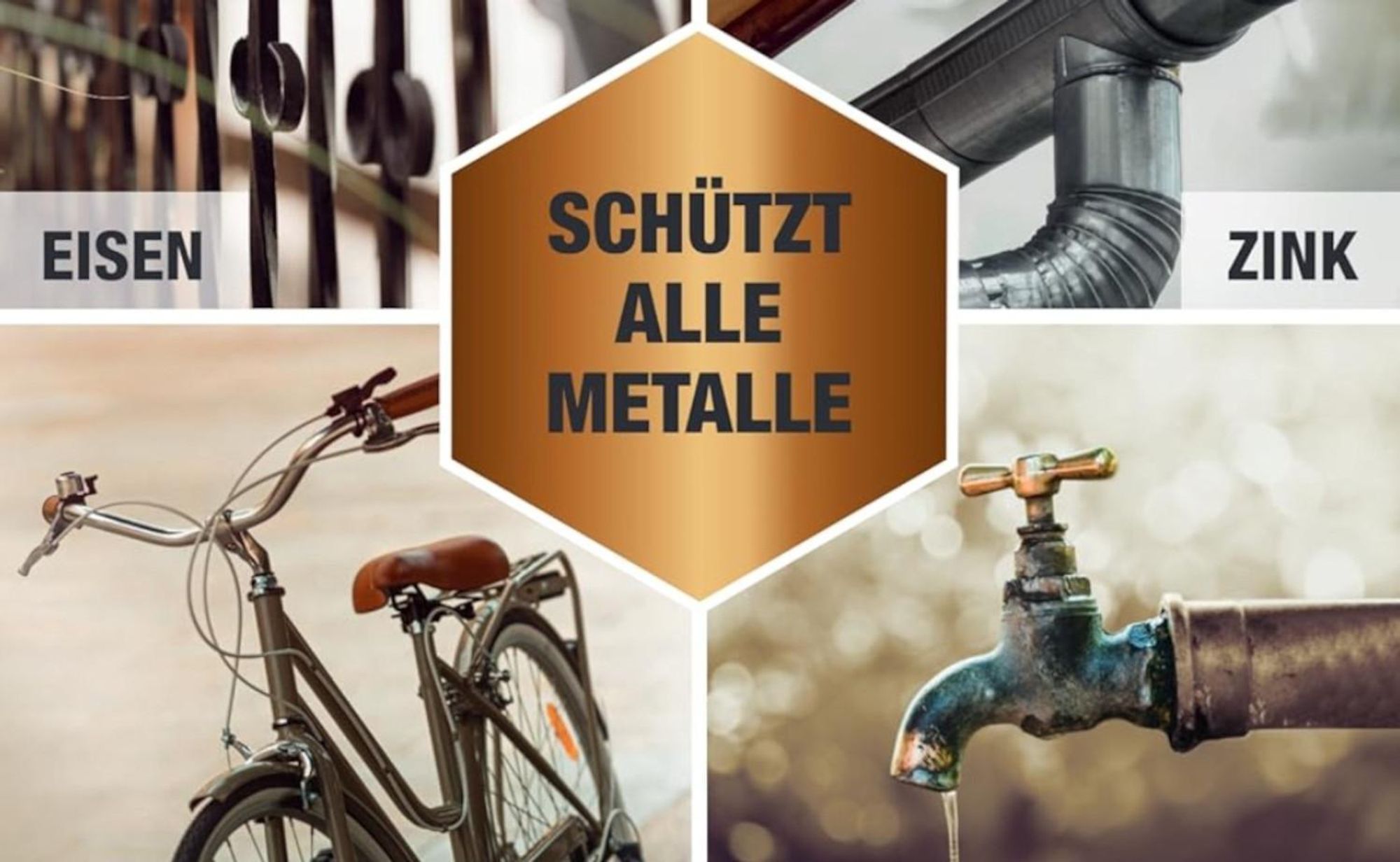 Hammerite Metallschutzlack Ultima Matt, Hochwertiger Schutzlack für alle Metalle im Außenbereich, Schokobraun, RAL 8017, 750 ml