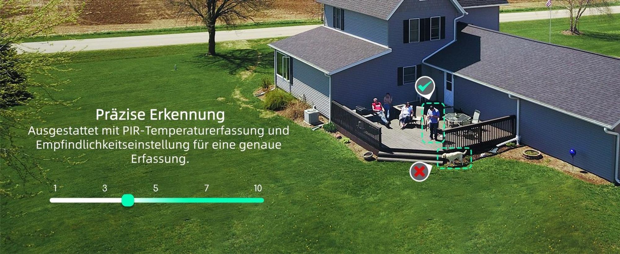 2.5K/4MP Überwachungskamera Aussen Akku,glühbirnen-kamera 360°, 2.4GHz WLAN IP Kamera Outdoor Intelligente PIR-Personenerkennung Nachtsicht in Farbe