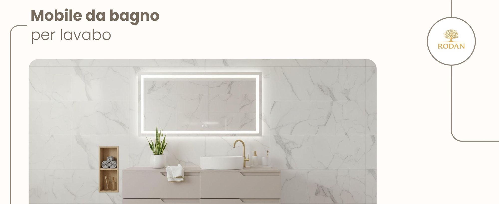 RODAN, mobile bagno, mobile sotto lavabo, mobile bagno moderno, mobili per il bagno