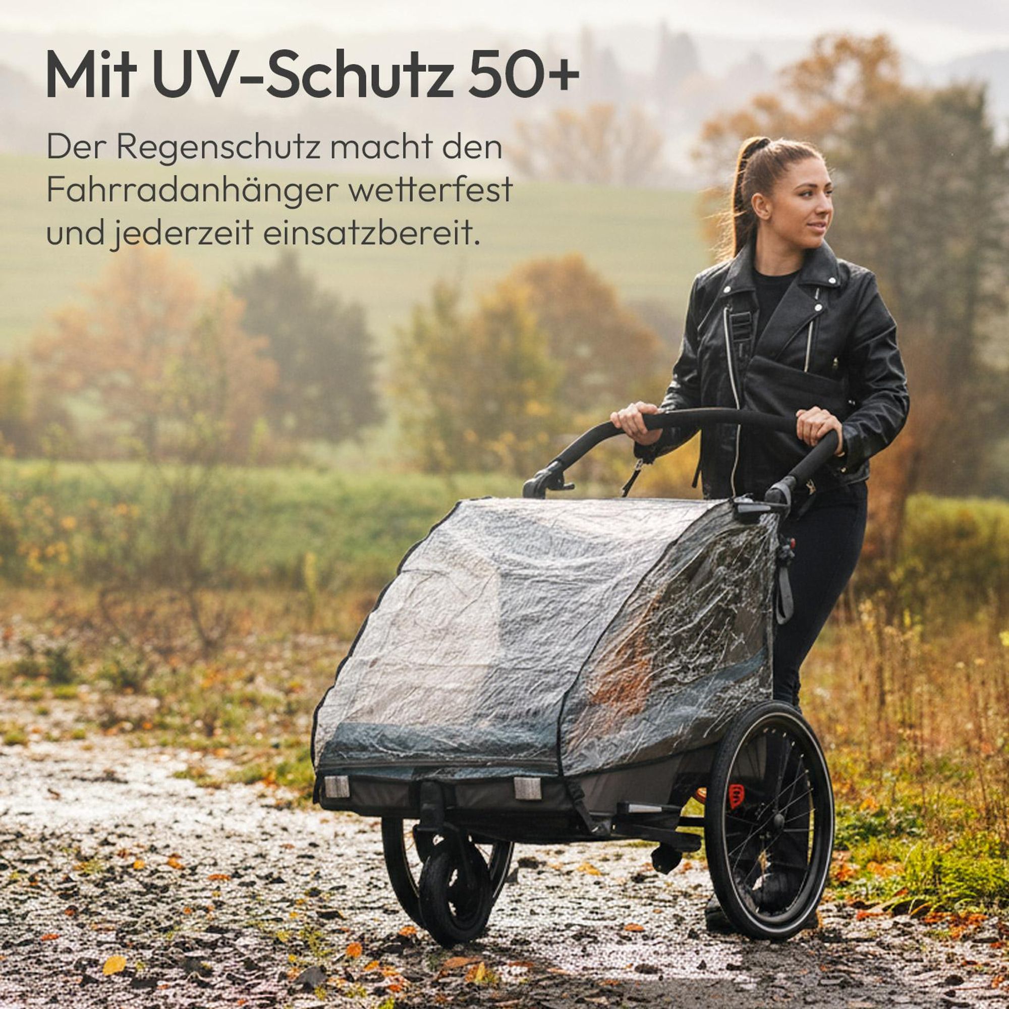 Qeridoo Regenschutz QUPA 2 / Sportrex 2