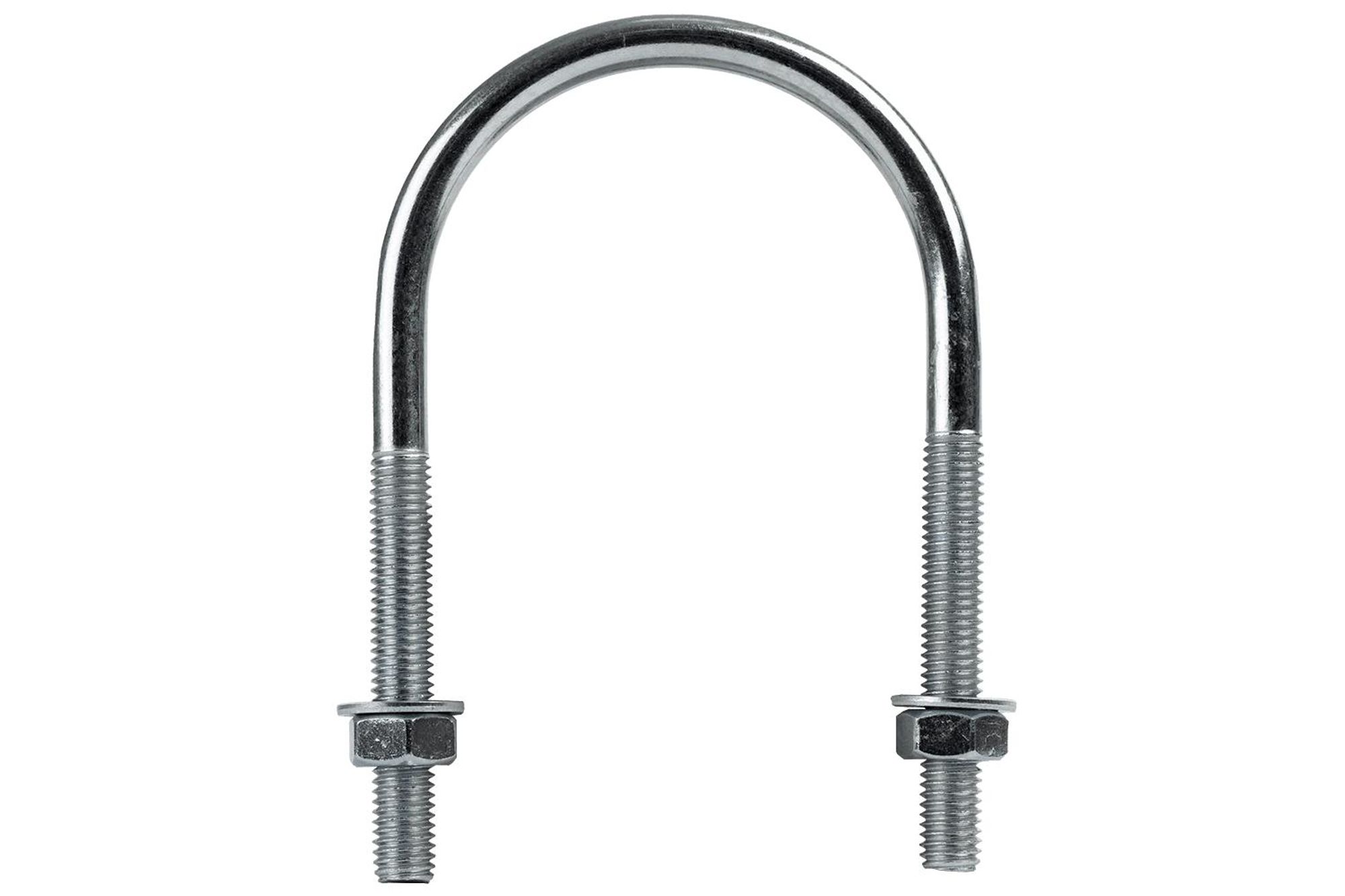 DROMET Rundschelle M8 x 61 mm (2") Bügelschelle verzinkt