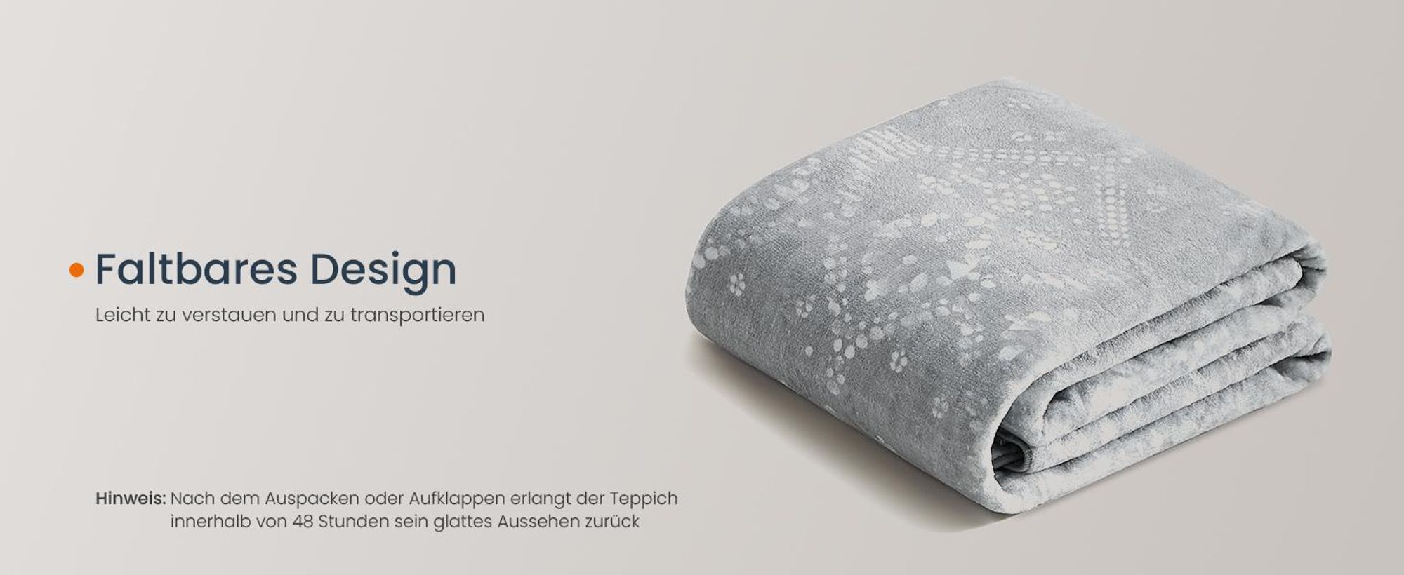 SONGMICS HOME Teppich, 120 x 170 cm, Wohnzimmerteppich, rutschfest, flauschig