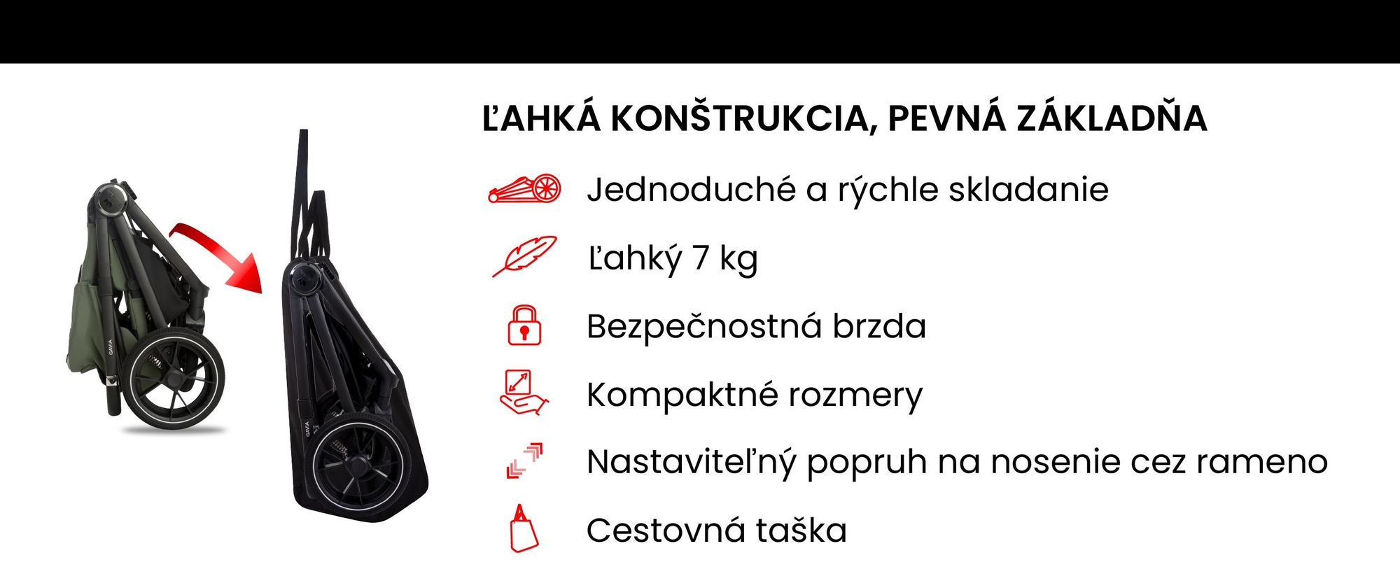 BabyLux® Kočík 3v1 Set GAVIA, Skladací, Sada Lahkých Kombinovaných Kočíkov Vrátane Vaničky na Kúpanie, športovej Sedačky, Autosedačky I-Size a ďalšieho Príslušenstva, 4 Polohy Sklonu, 0–22 kg