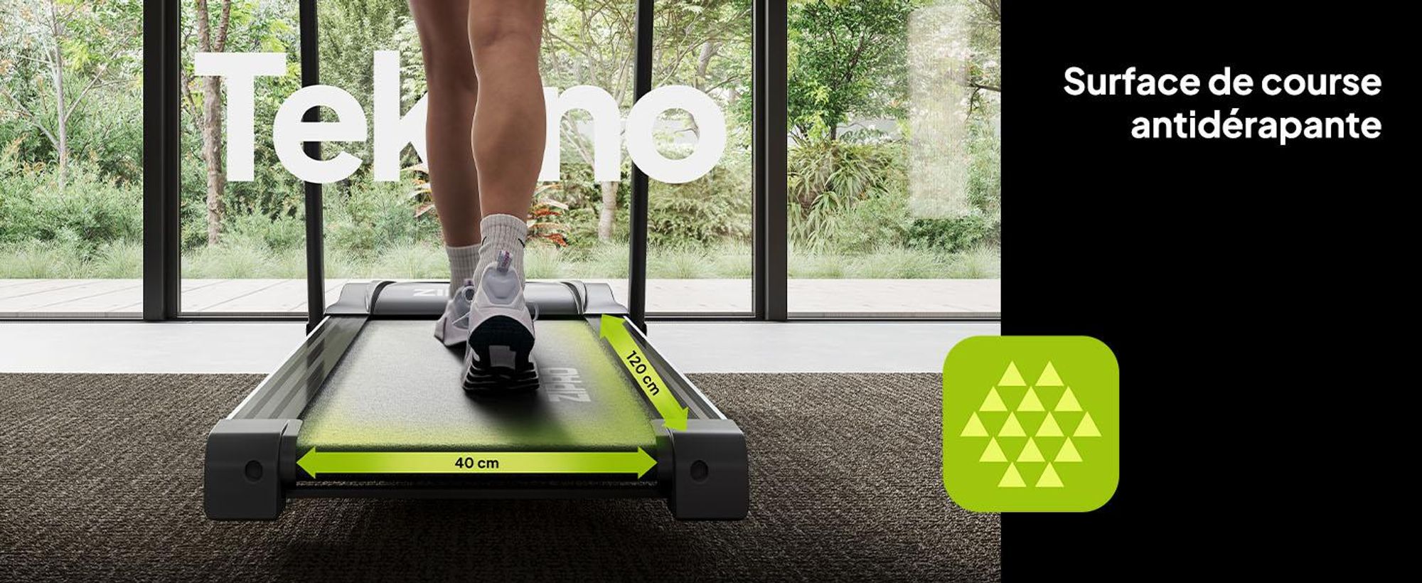 Zipro Tekno Électrique - Appareil de fitness pour le fitness à domicile Pliable