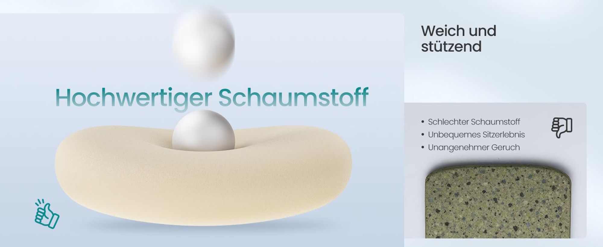 SONGMICS Bürostuhl ergonomisch, Schreibtischstuhl, Computerstuhl, verstellbare Lenden- und Kopfstütze