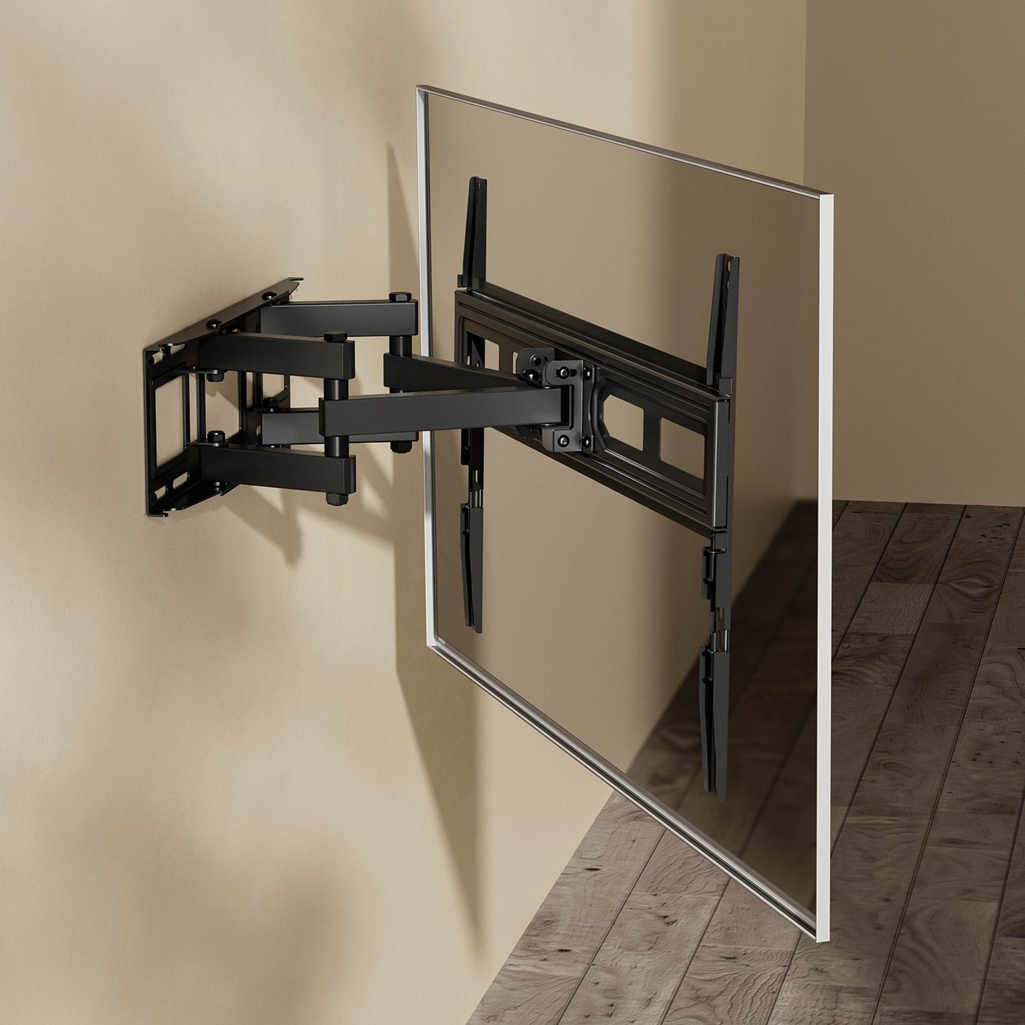 Maclean TV-Halterung, max vesa 600x400, für gebogene TVs, 37-80", 35kg, MC-710N