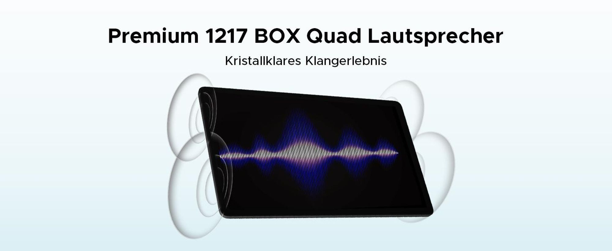 DOOGEE Tab E3+ - Tablet, Android 16, 12 Zoll, 48(8+40)GB+256GB(bis 2TB erweiterbar), 4G LTE, 90Hz,8800mAh/18W, Vier Trompeten