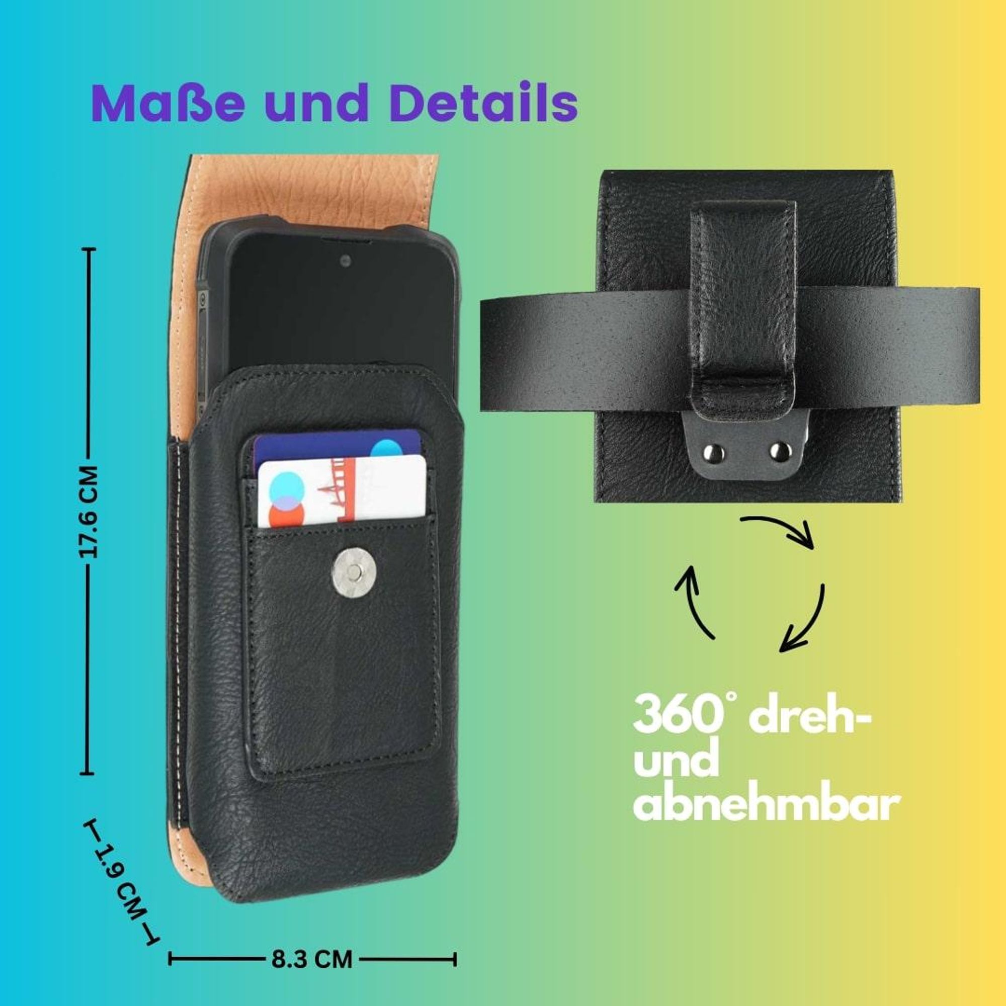 caseroxx Handy Outdoor Tasche für Doogee S99 mit QSR Bild 3