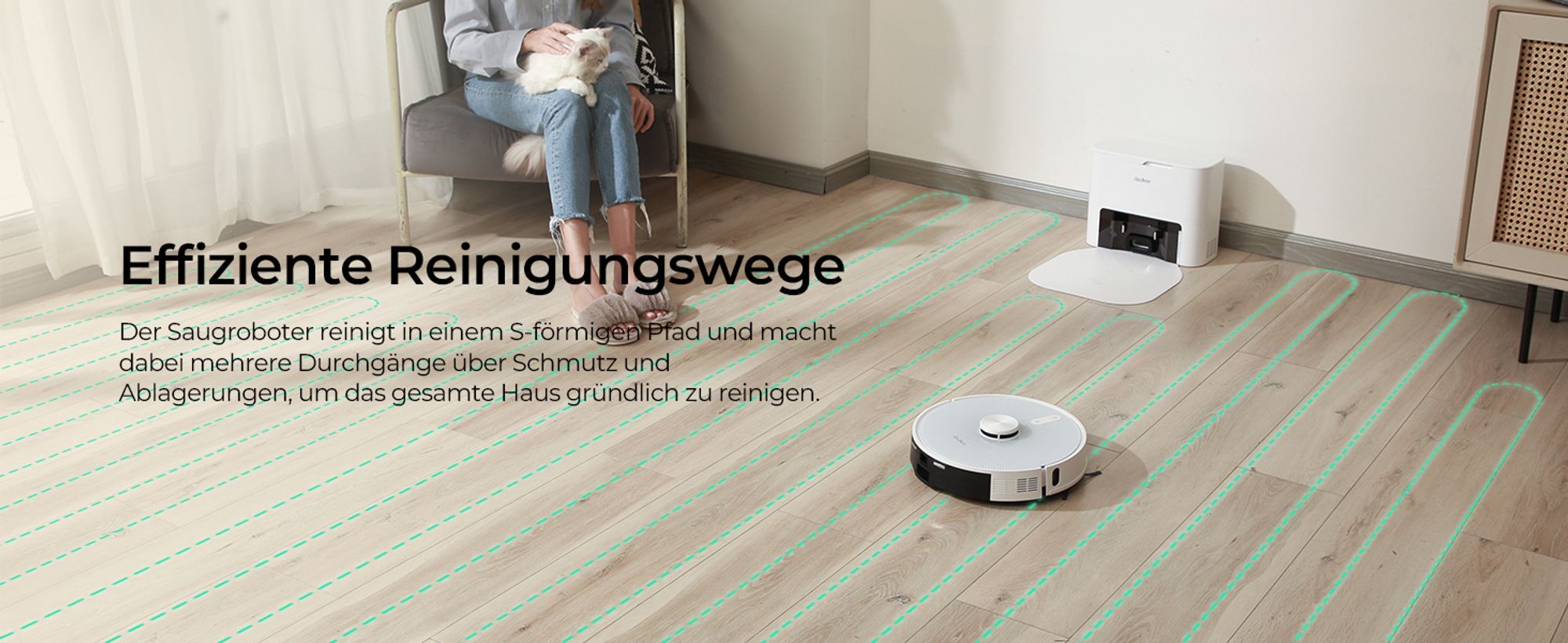 Effiziente Reinigungswege
