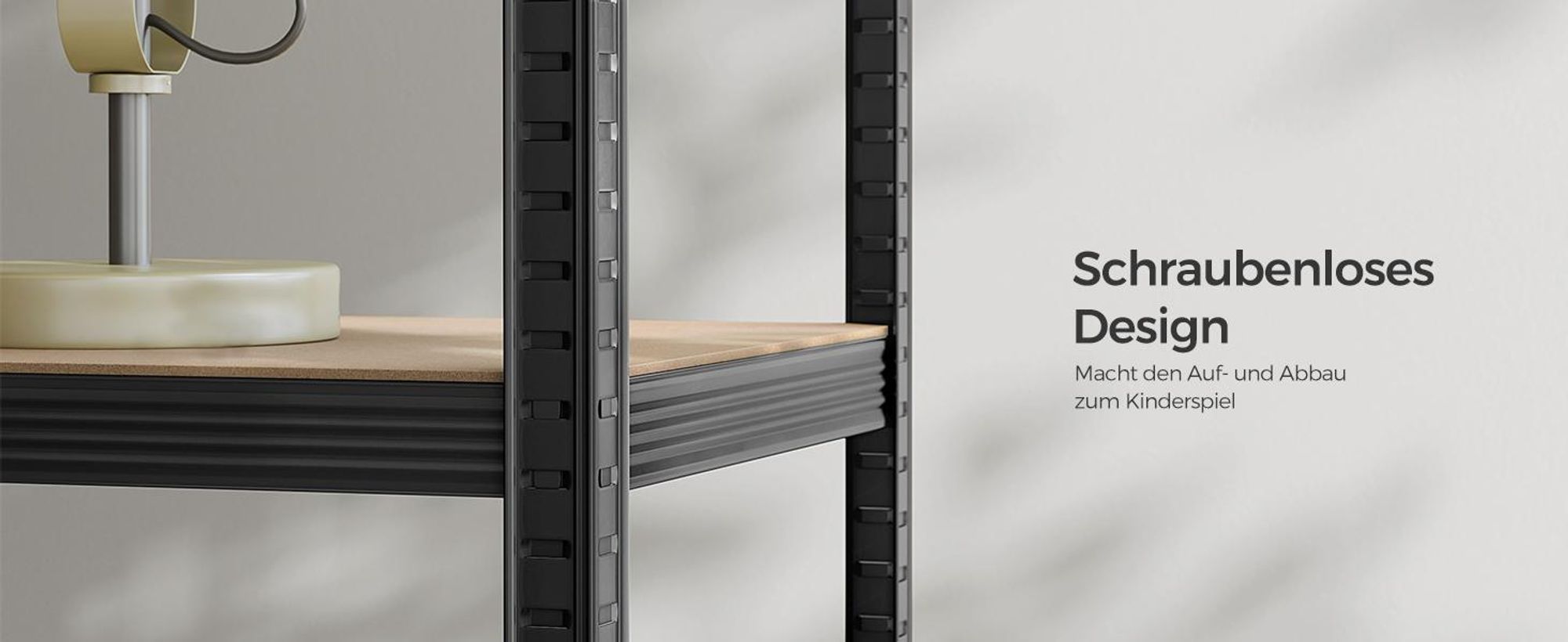 SONGMICS Schwerlastregal, Lagerregal, Kellerregal, 200 x 120 x 60 cm, bis 875 kg belastbar, 5 verstellbare Ablagen, Metallregal, Steckregal, Werkstattregal, schwarz GLR060B01