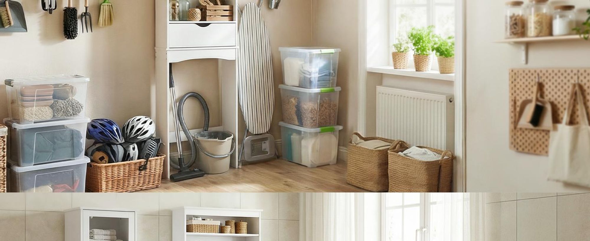 HOKEEPER Badschrank, Toilettenregal, Hochschrank, Freistehendes WC-Regal mit Schublade & 3 verstellbaren Ablagen – toilettenschrank, 54× 23 × 168 cm