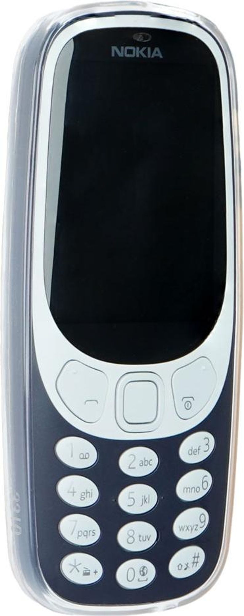 caseroxx Schutz-Hülle TPU-Hülle kompatibel mit Nokia 3310 2G (2017), Gummi Handy Tasche weiß-transparent Bild 4
