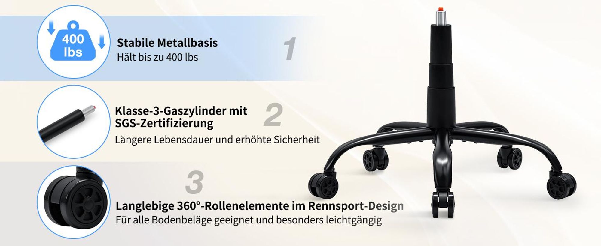 HOFFREE Massage-Bürostuhl mit Wärme & 7 Vibrationspunkten, 180° neigbar, Fußstütze, 200 kg Tragkraft, Chefsessel für große Personen, Pink