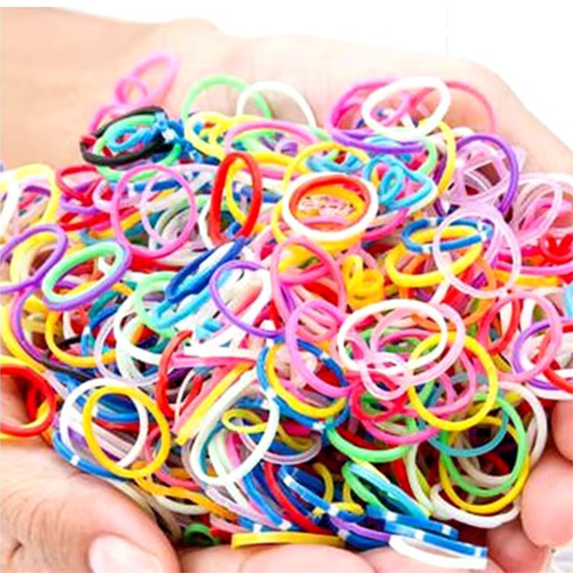 GUMKI DO ROBIENIA BRANSOLETEK MEGA ZESTAW DIY dla dziecka XXL 6800 PREZENT