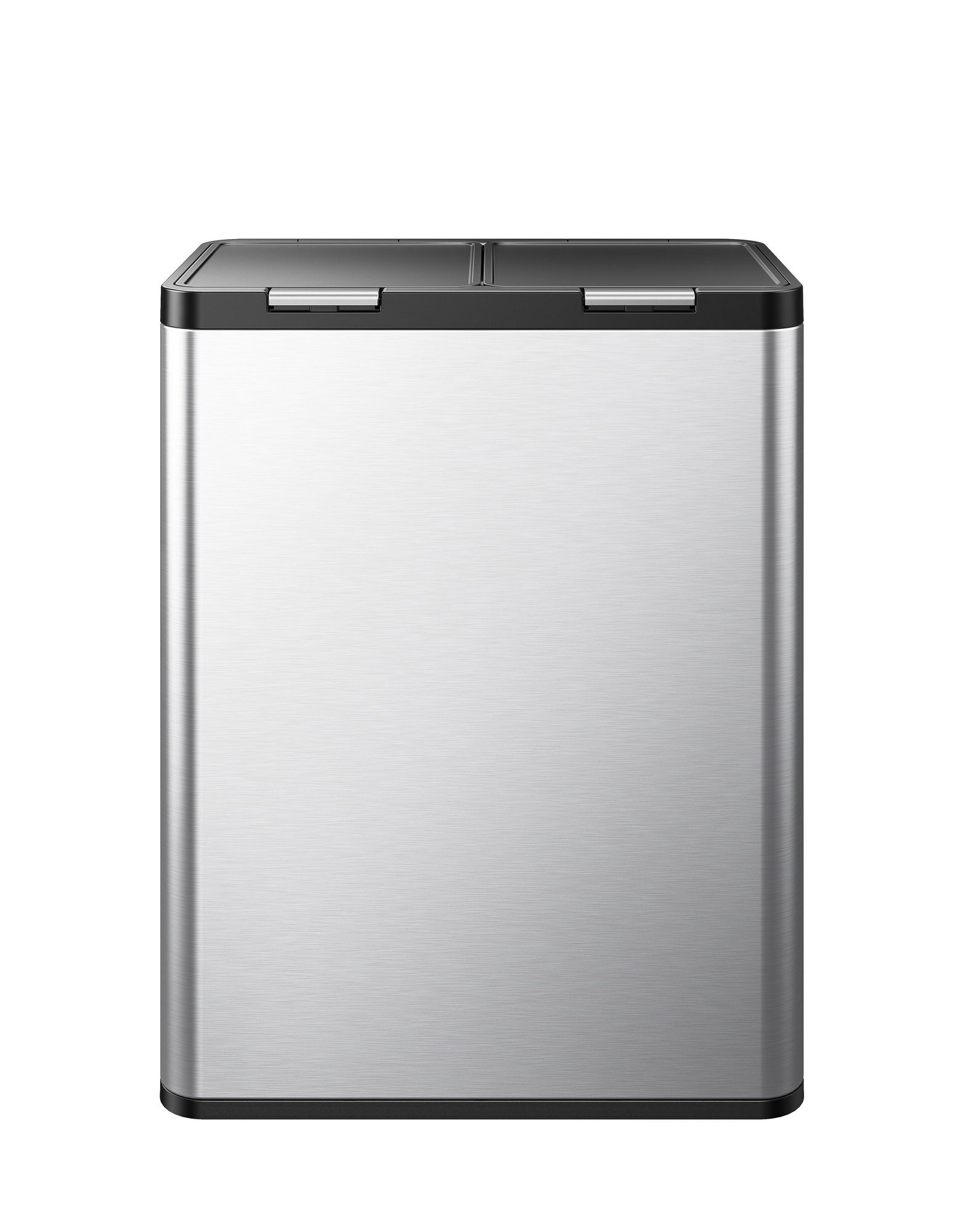 EKO - Essential Touch Recycler 2 30+30 litri - Acciaio inox plastica - Acciaio inox opaco