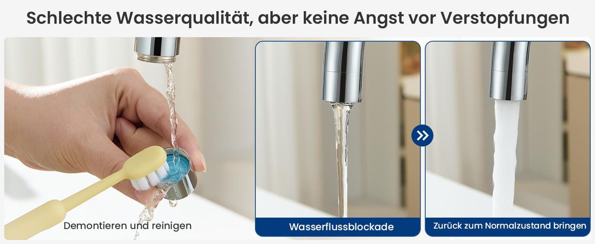 Wassersparend Küchenarmatur Edelstahl, 7-Form Spültischarmatur,360° Drehbar Niederdruck Küchenarmatur,  Cecipa, Einhandmischer für Kleinspeicher,Chrom