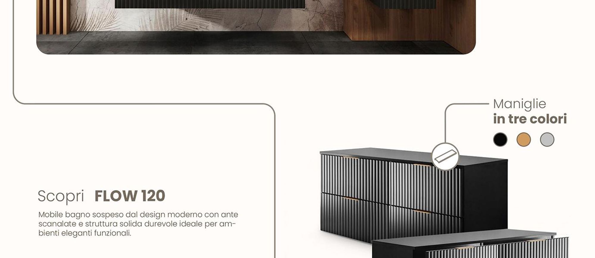 RODAN, mobile bagno, mobile sotto lavabo, mobile bagno moderno, mobili per il bagno
