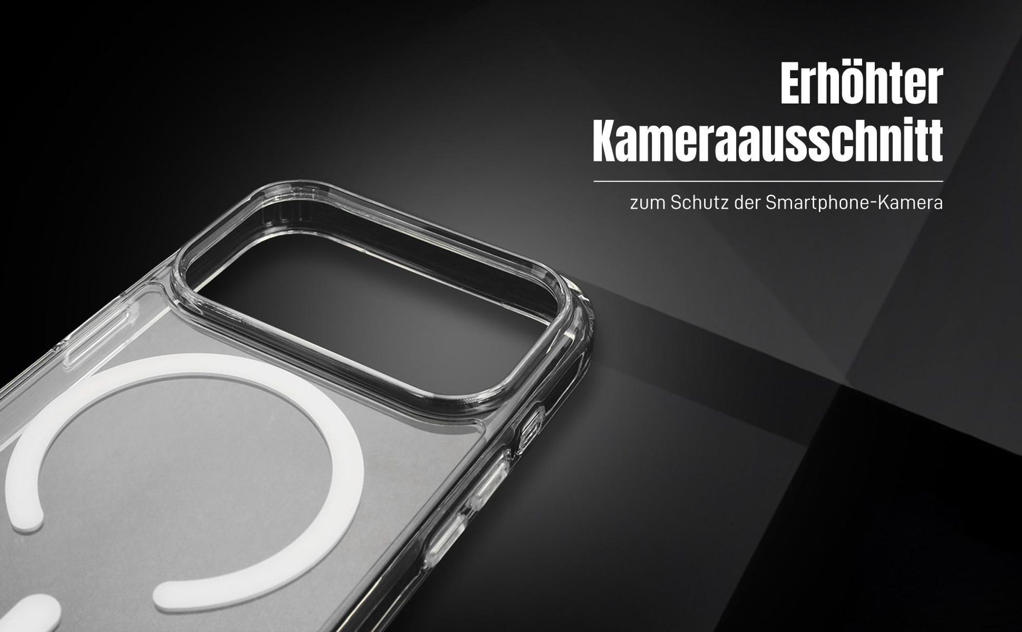 TPU Backcover für Apple iPhone 17 Pro mit erhöhtem Kameraausschnitt
