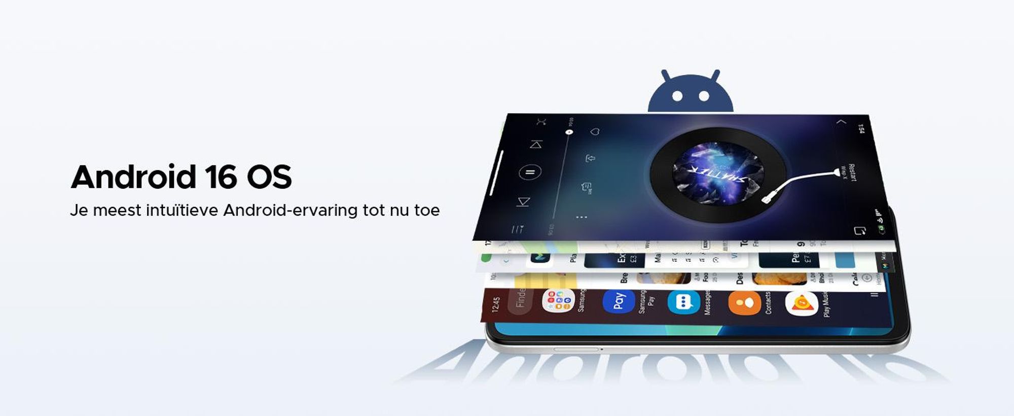 DOOGEE Note56 Pro Smartphone, Android 16, 6,56" scherm met 90Hz, 6150mAh batterij, 32GB RAM + 128GB opslag, 4G Dual-SIM, 13MP camera, NFC, vingerafdruksensor, gezichtsherkenning