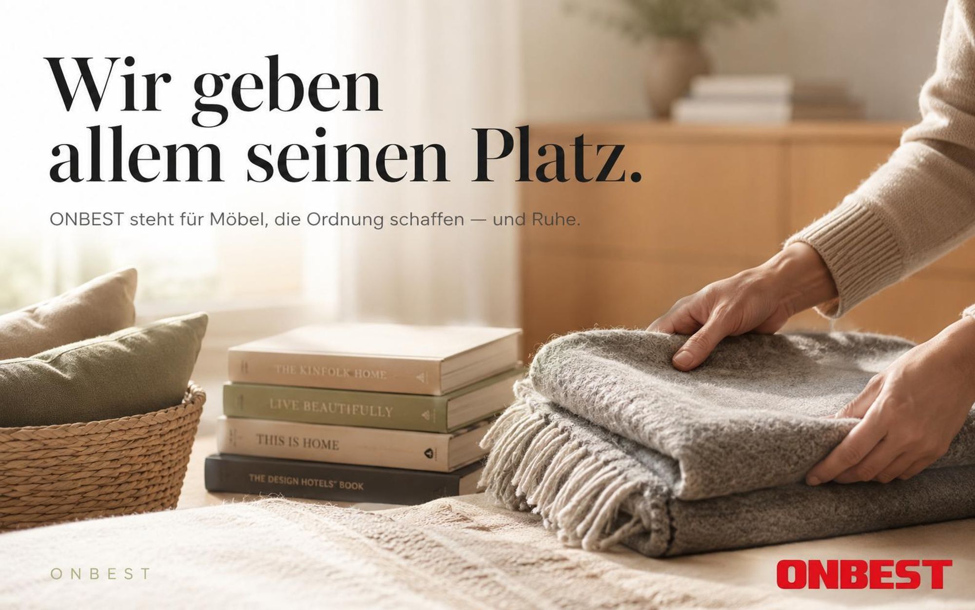 ONBEST Sitzbank mit Stauraum | 3 Schubladen | Grau | 110 kg | 110x40x36cm (BxHxT) | Leinenoptik | gepolstert | klappbarer Deckel
