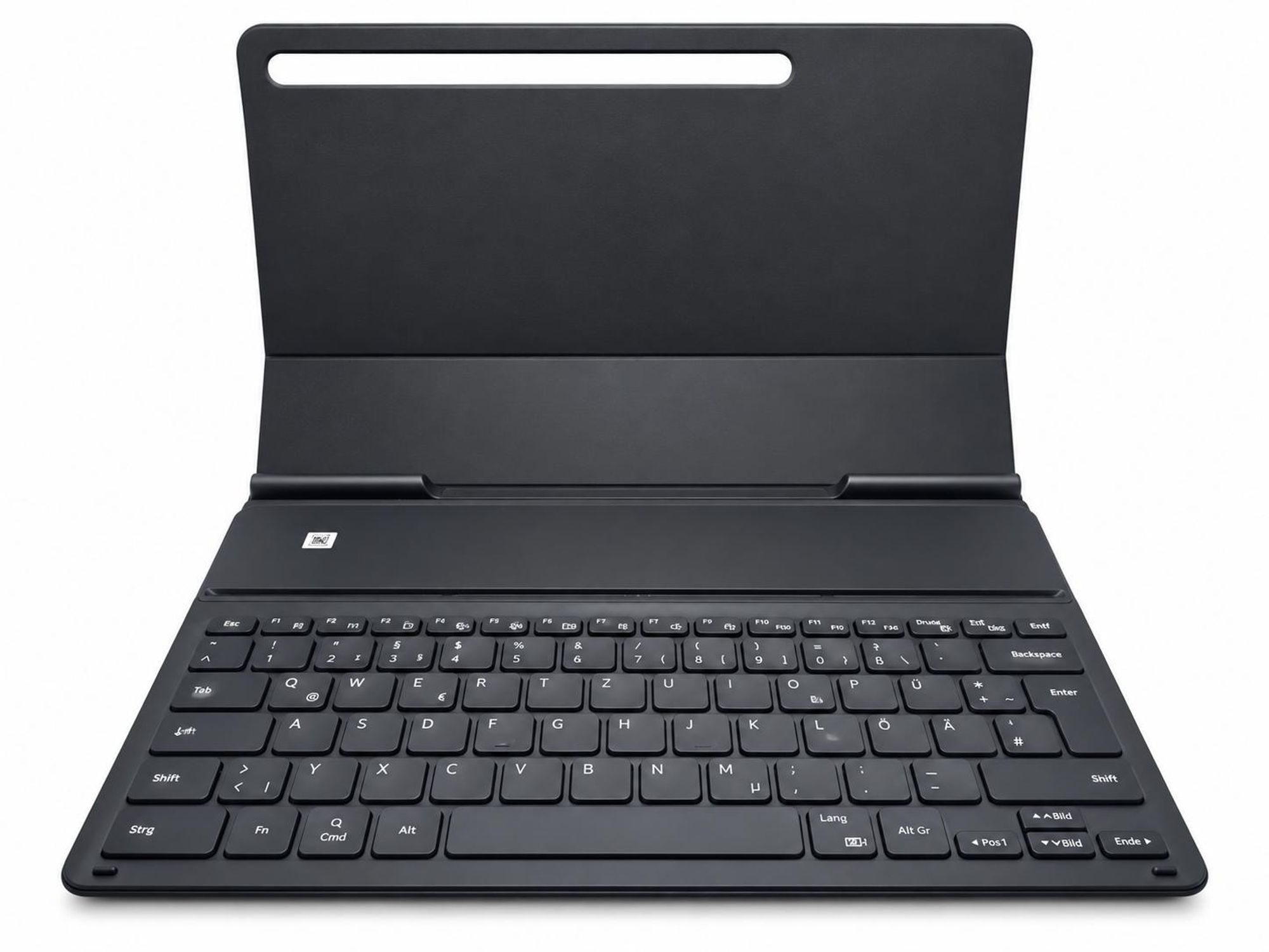Samsung EF-DT730BBGGDE, QWERTZ, Samsung, Galaxy Tab S7+ Galaxy Tab S7 FE, Schwarz, Andocken, Pogo Pin