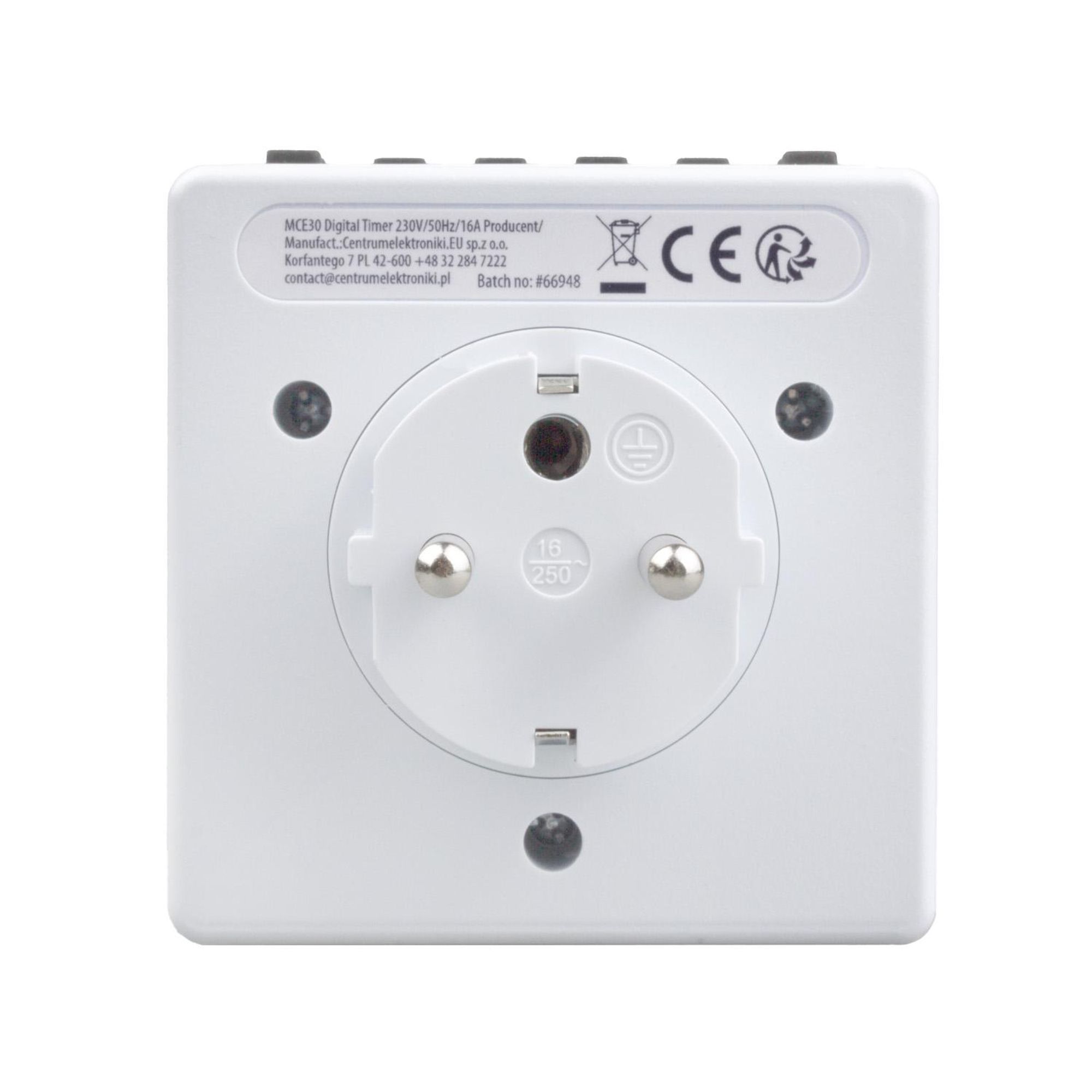 Zeitschaltuhr Maclean Energy MCE30 programmierbar digital 3600W 10 Programme