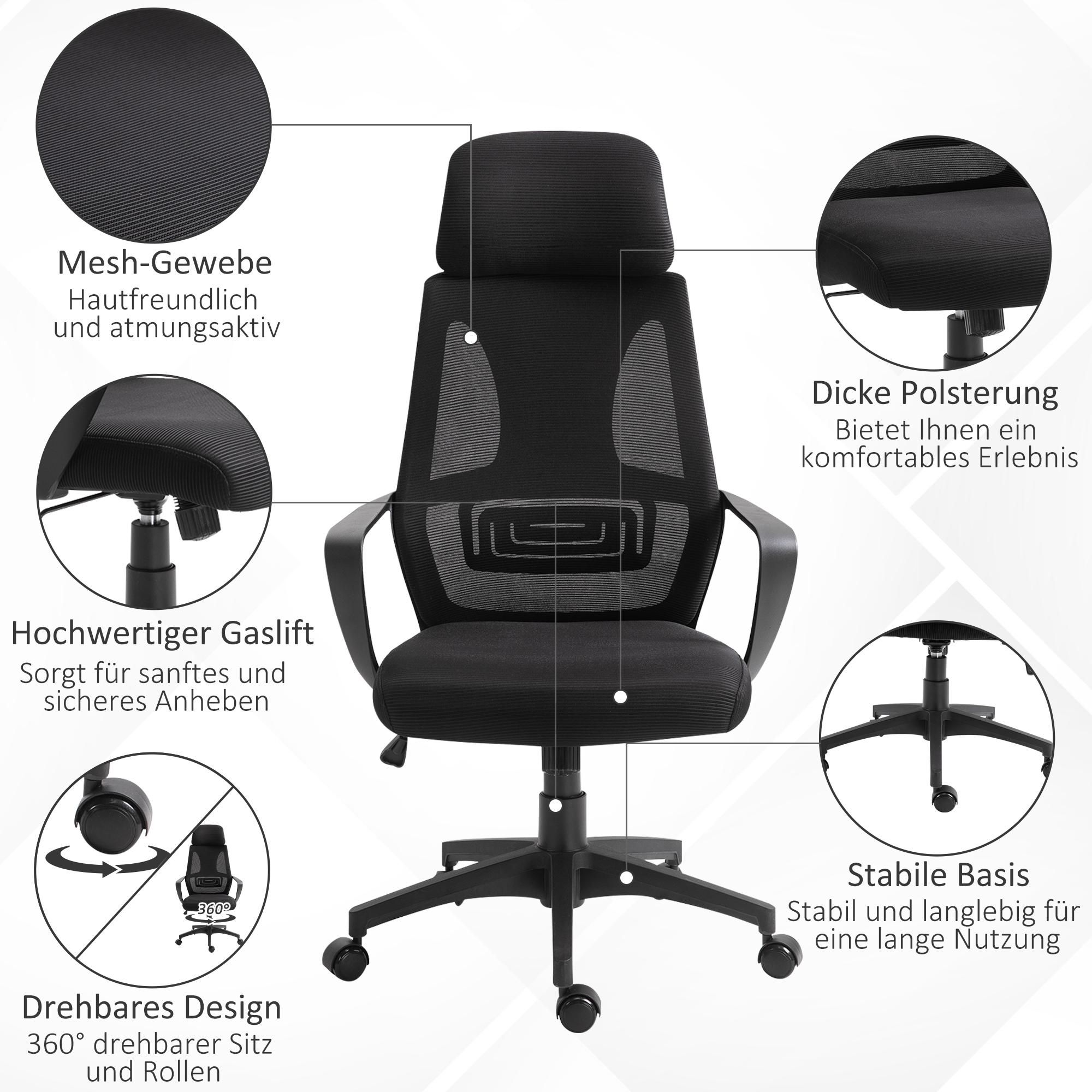 schwarz ergonomisch