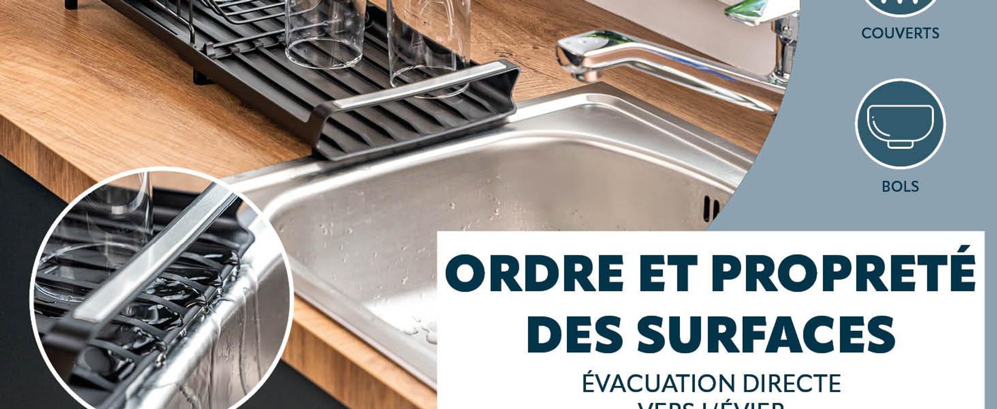 Support pour couvercles de casseroles pour la cuisine