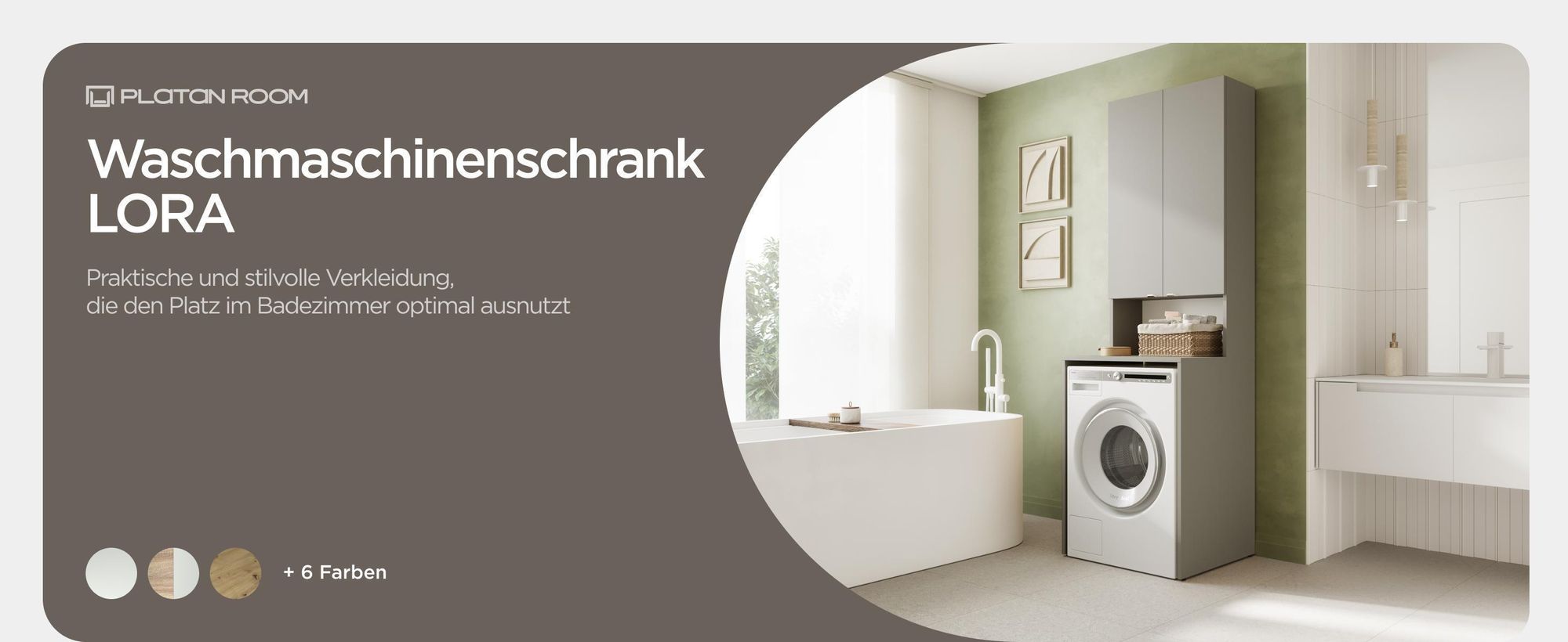 Waschmaschinenschrank LORA