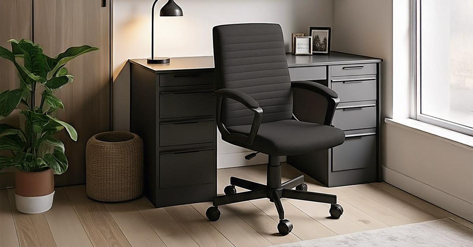 Fotel biurowy Mark Adler Boss 2.5 Black | ergonomiczne krzesło biurowe regulowana wysokość | 130 kg udźwigu