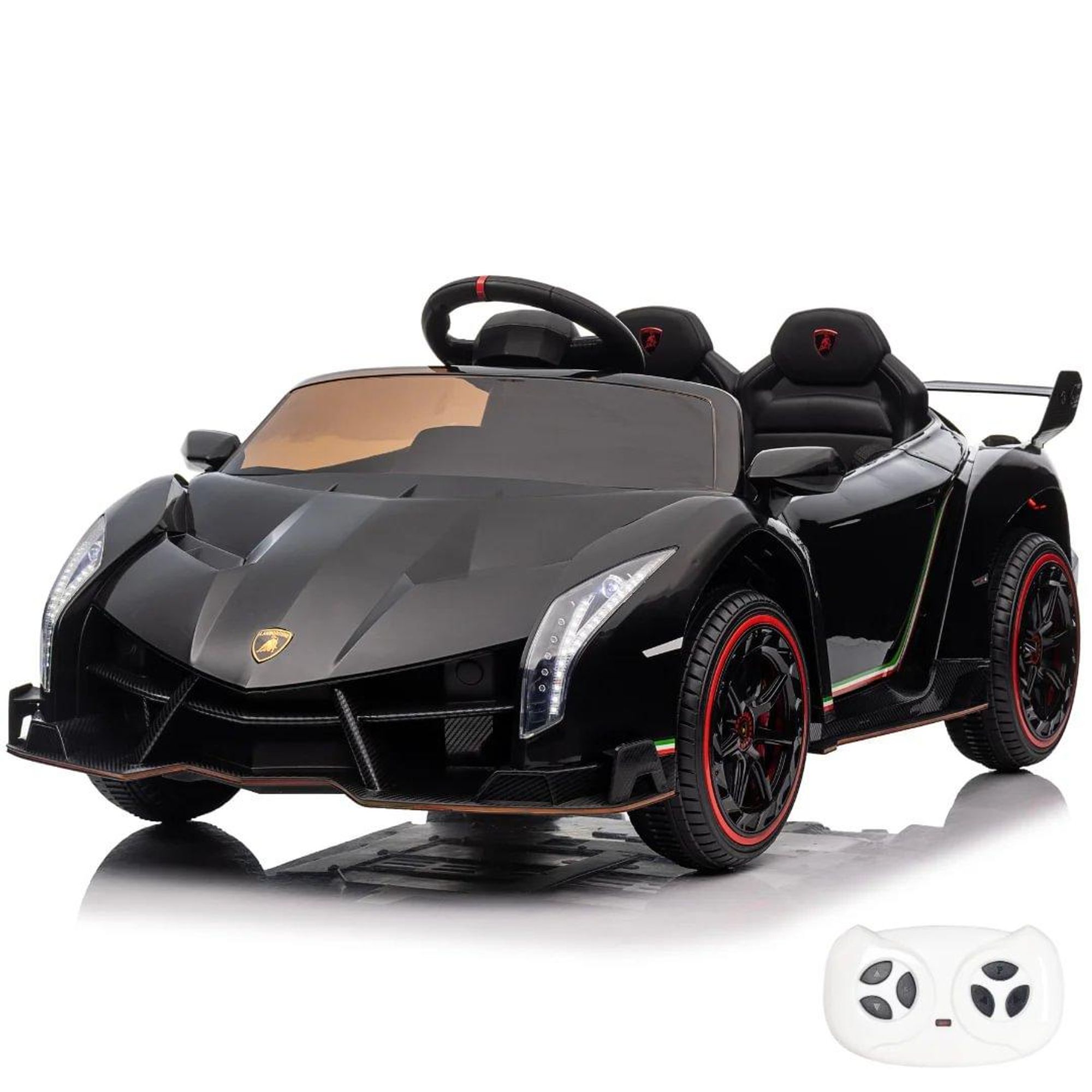 Lamborghini Veneno Kinder Elektroauto 12V Schwarz