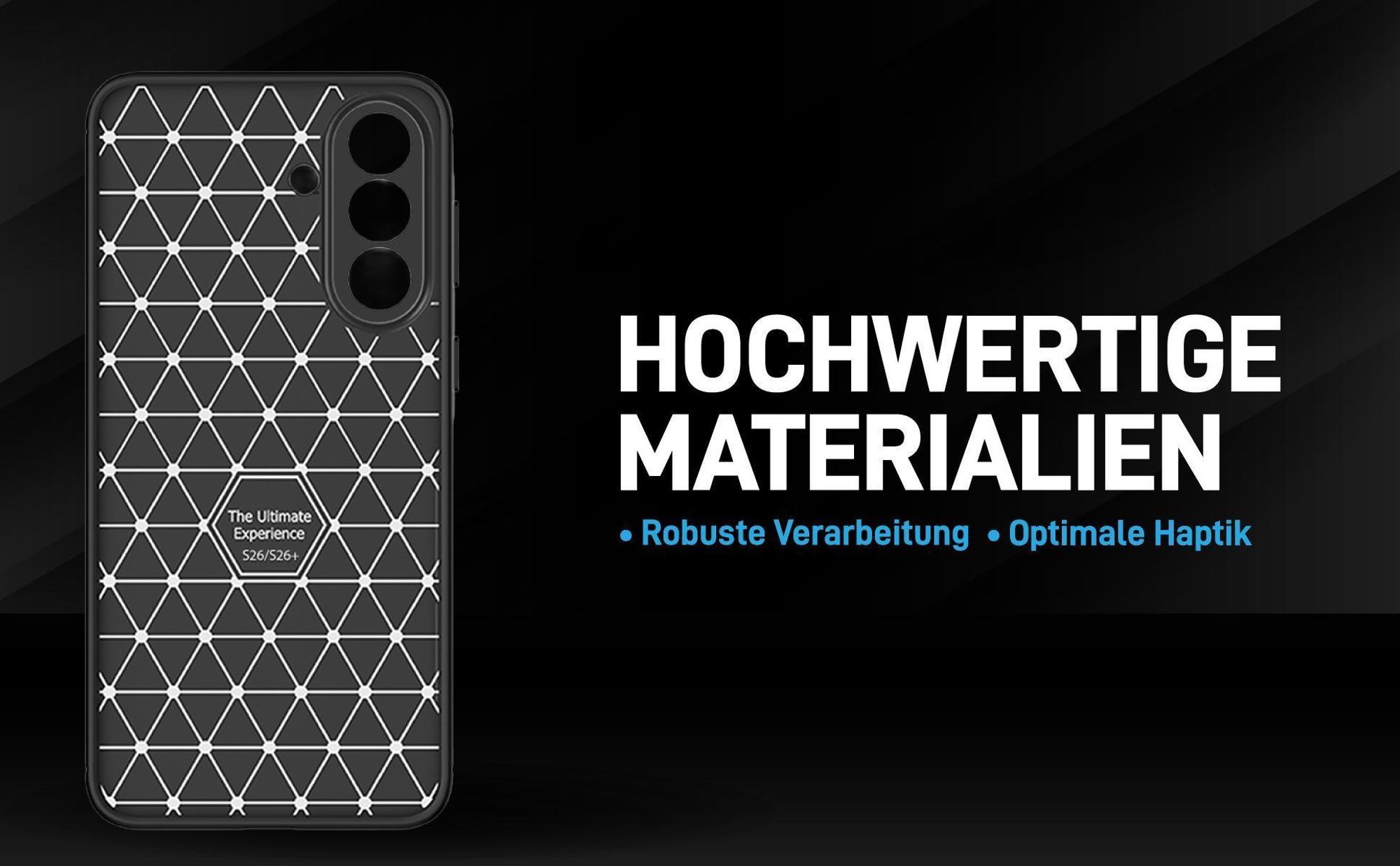 Handyhülle für das Samsung Galaxy S26 im Carbon Look
